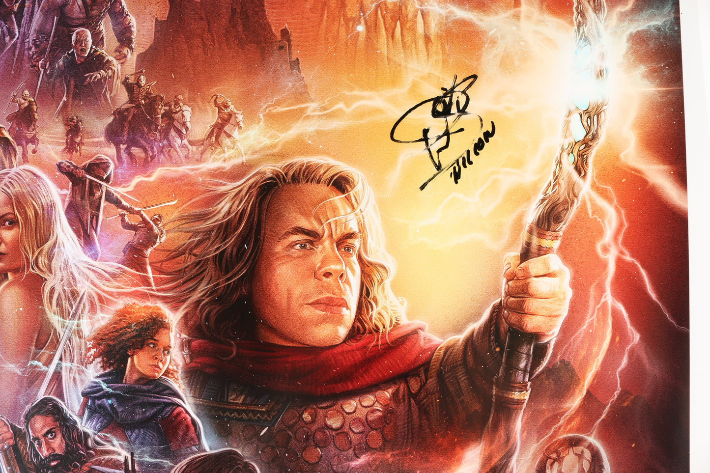 
                  
                    Warwick Davis as Willow Ufgood in Willow (Official Pix) Signed 27x40 Poster
                  
                