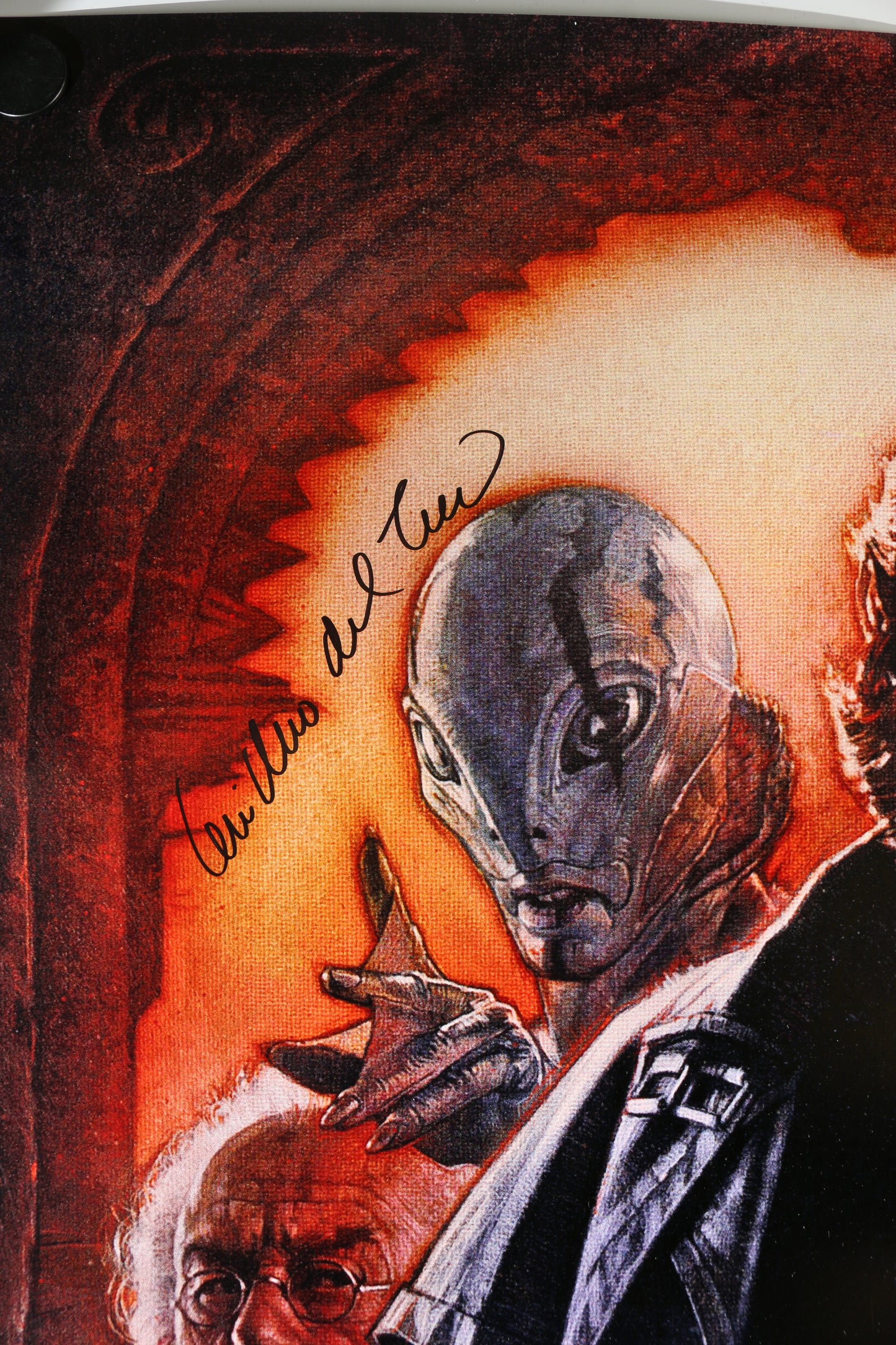 
                  
                    Mike Mignola Creator & Guillermo del Toro Director of Hellboy Signed 27x40 Poster
                  
                