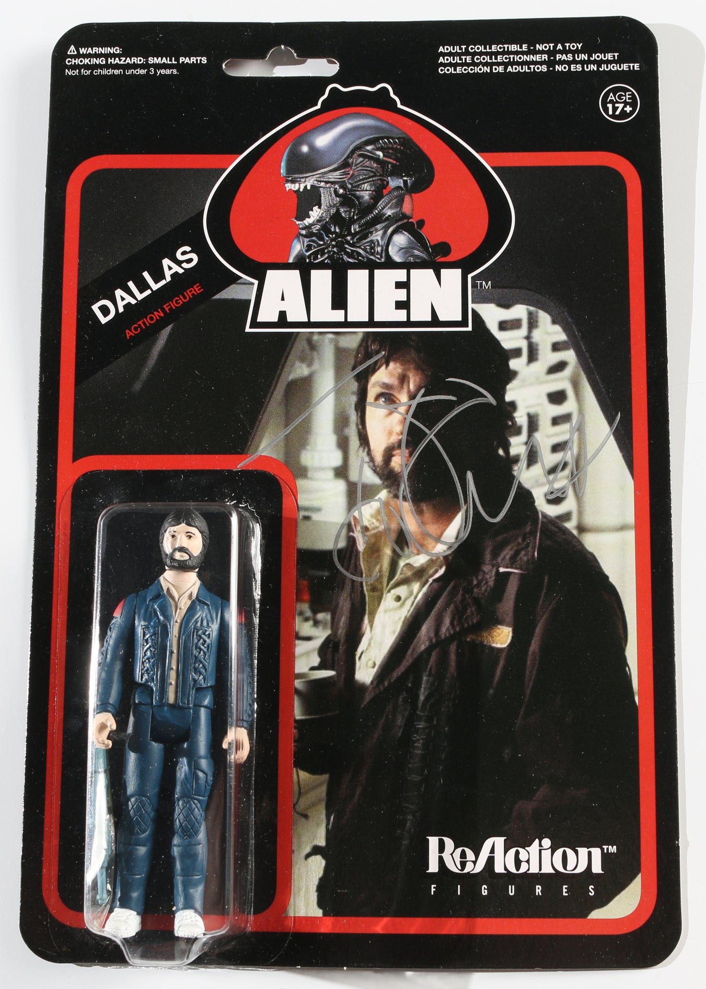 
                  
                    Tom Skerritt as Dallas in Alien Signed ReAction Figure
                  
                