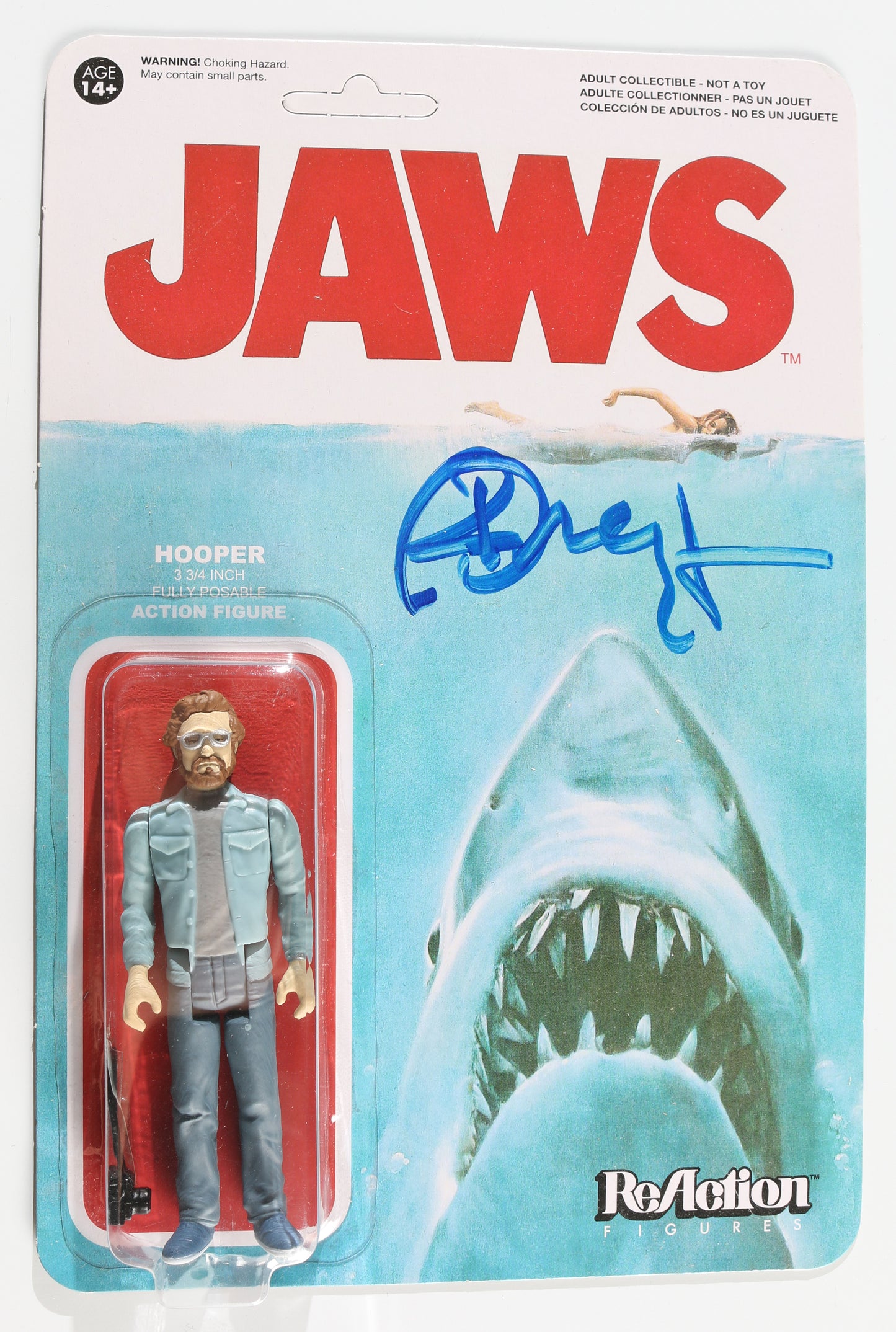 
                  
                    Richard Dreyfuss as Matt Hooper in Jaws Signed ReAction Figure
                  
                