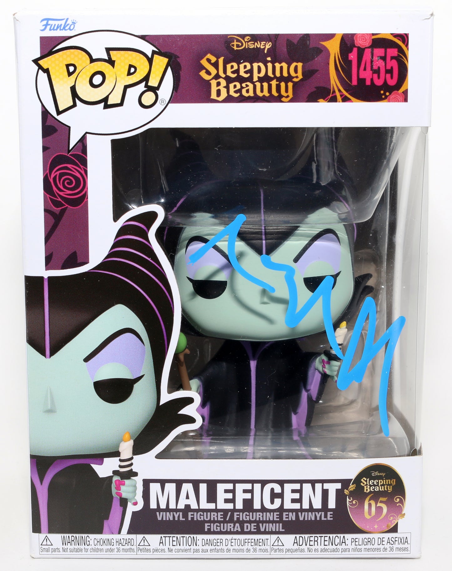 
                  
                    Angelina Jolie as Maleficent in Disney's Maleficent Signed Funko POP! #1455
                  
                