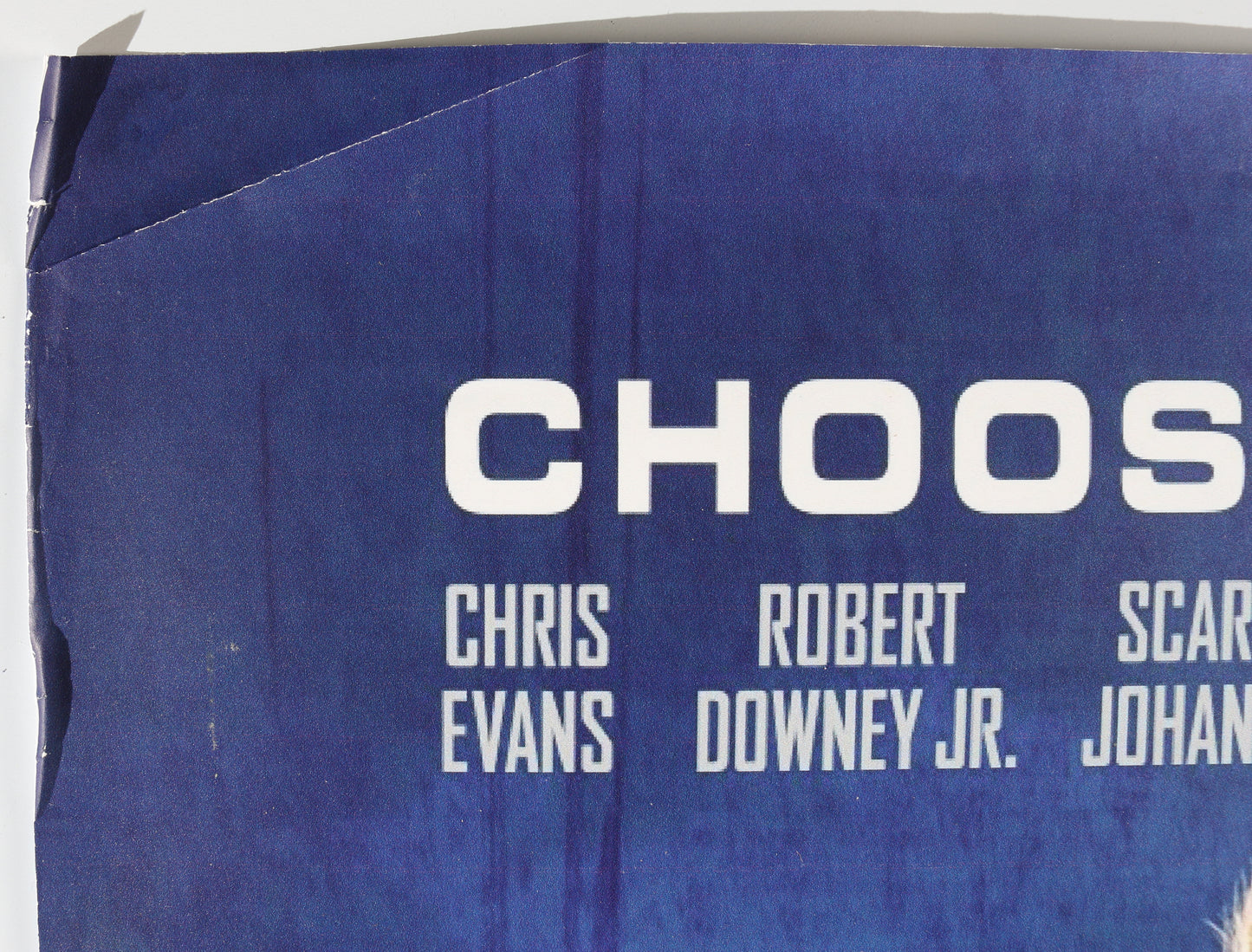 
                  
                    Captain America: Civil War 27x40 Poster (SWAU / Beckett) Cast Signed by Chris Evans, Elizabeth Olsen, Sebastian Stan, & Paul Bettany with Character Name
                  
                