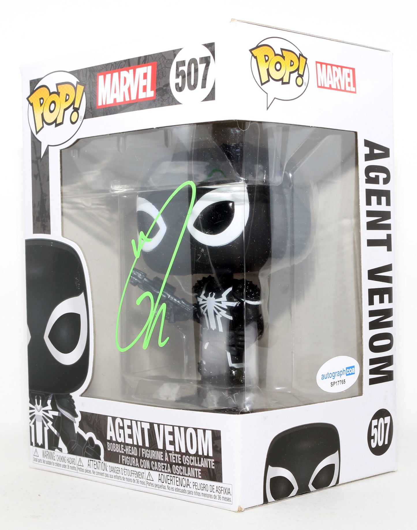 
                  
                    Tom Hardy as Venom in Venom Signed Funko POP! #507
                  
                