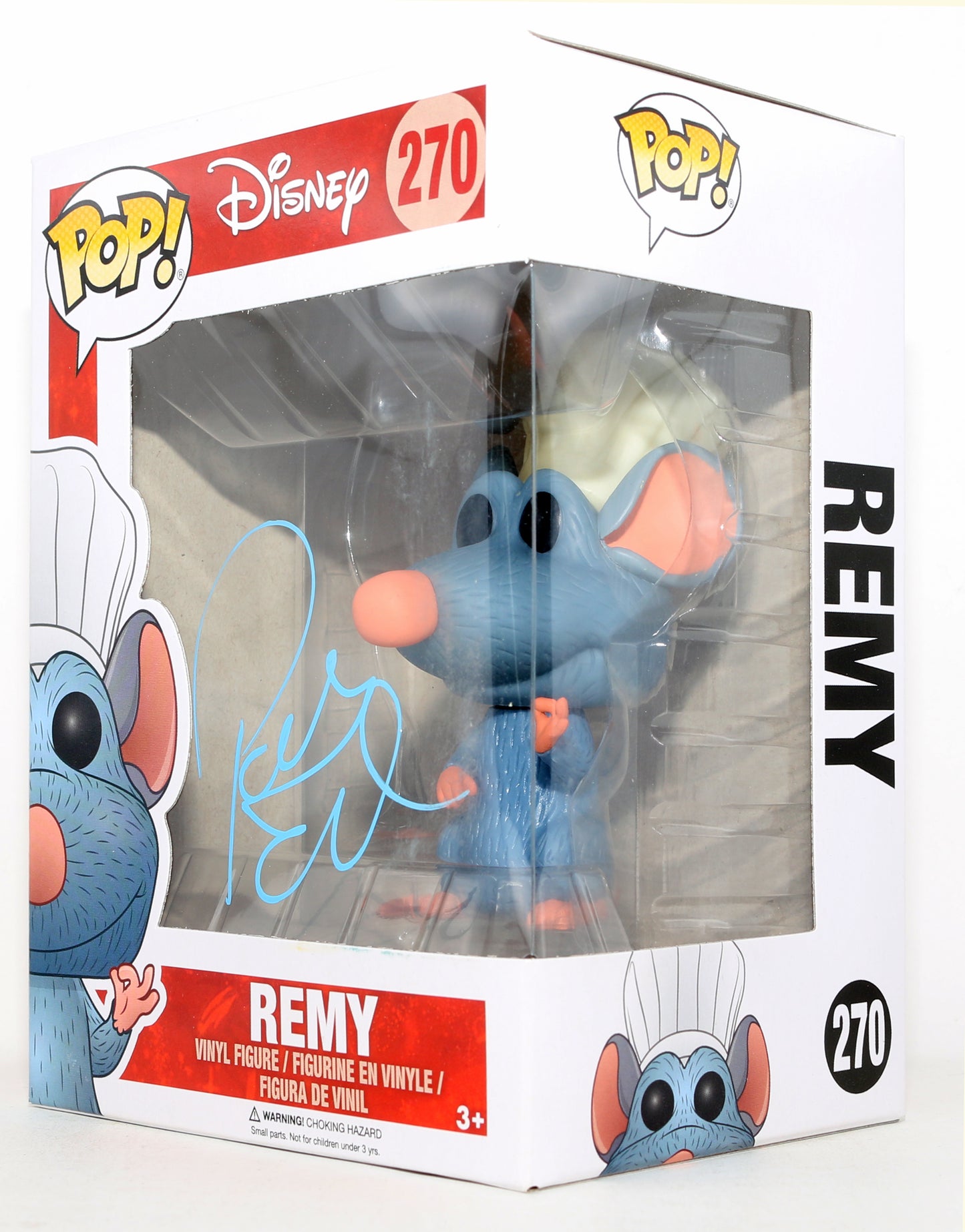 
                  
                    Patton Oswald as Remy in Ratatouille Signed Funko POP! #270
                  
                