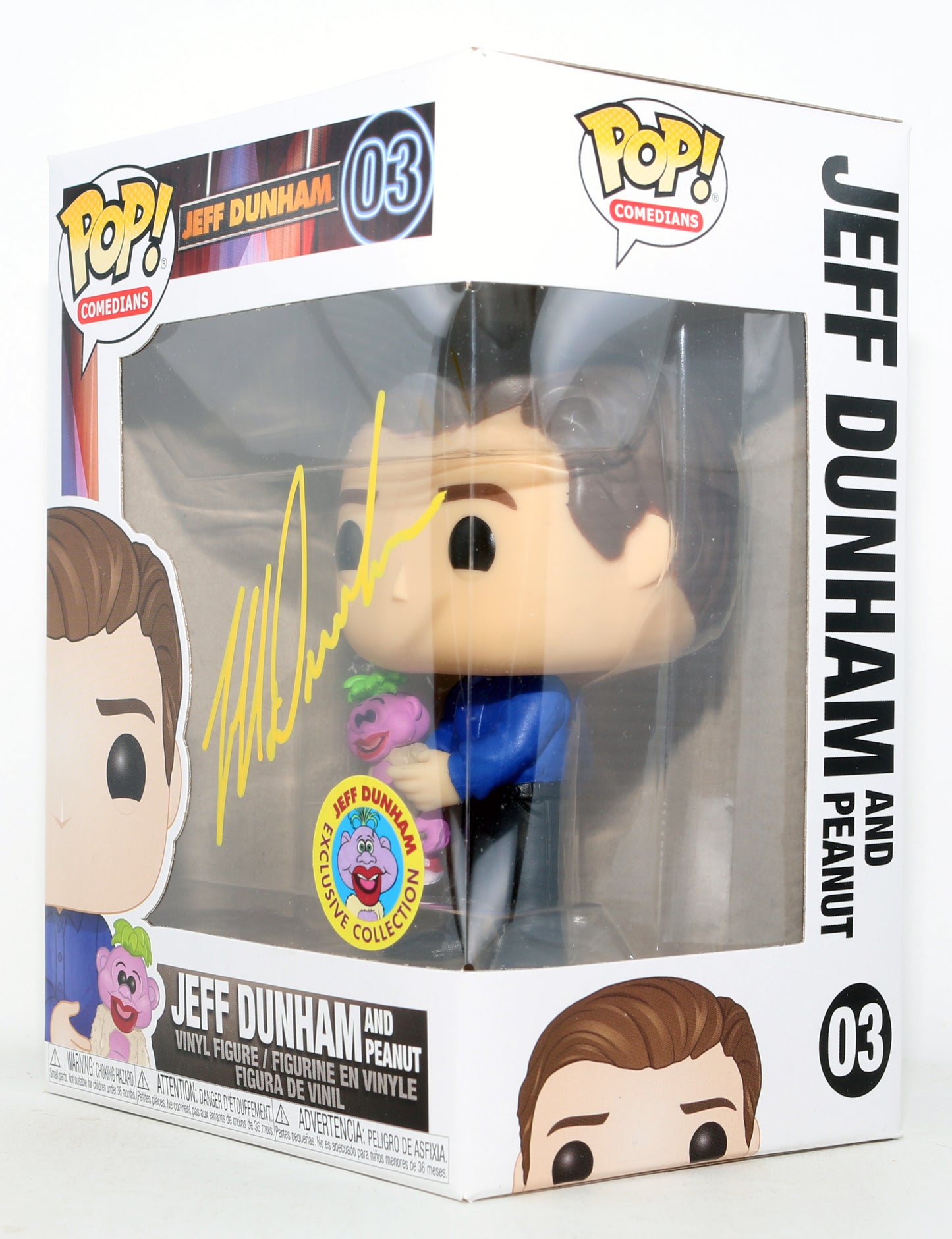 
                  
                    Jeff Dunham Comedian & Actor Store Exclusive Signed Funko POP! #03
                  
                