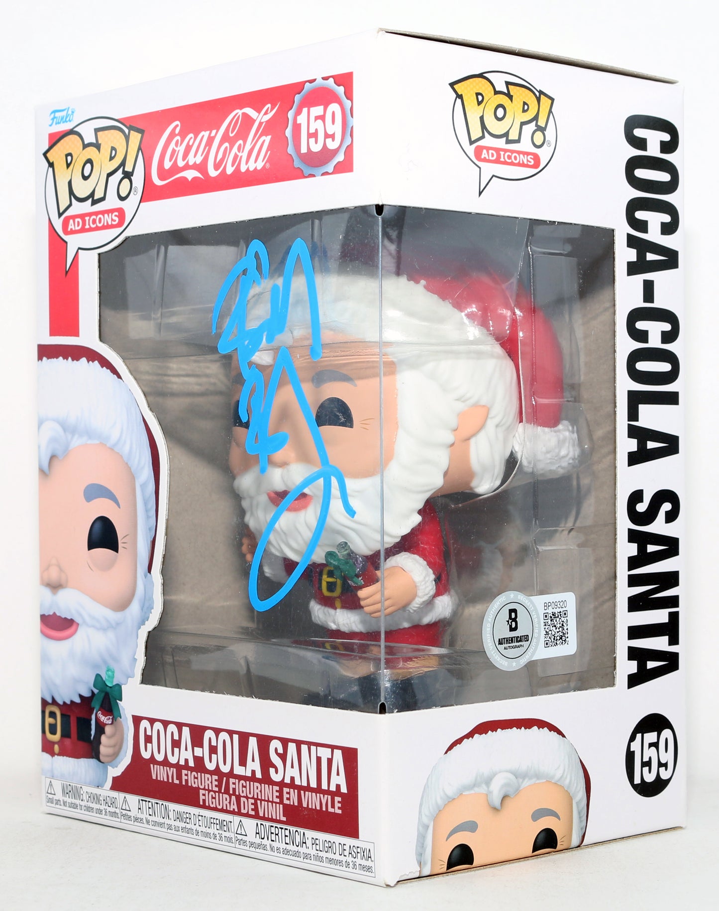 
                  
                    Billy Bob Thornton as Willie Soke in Bad Santa (Beckett) Signed Funko POP! #159
                  
                