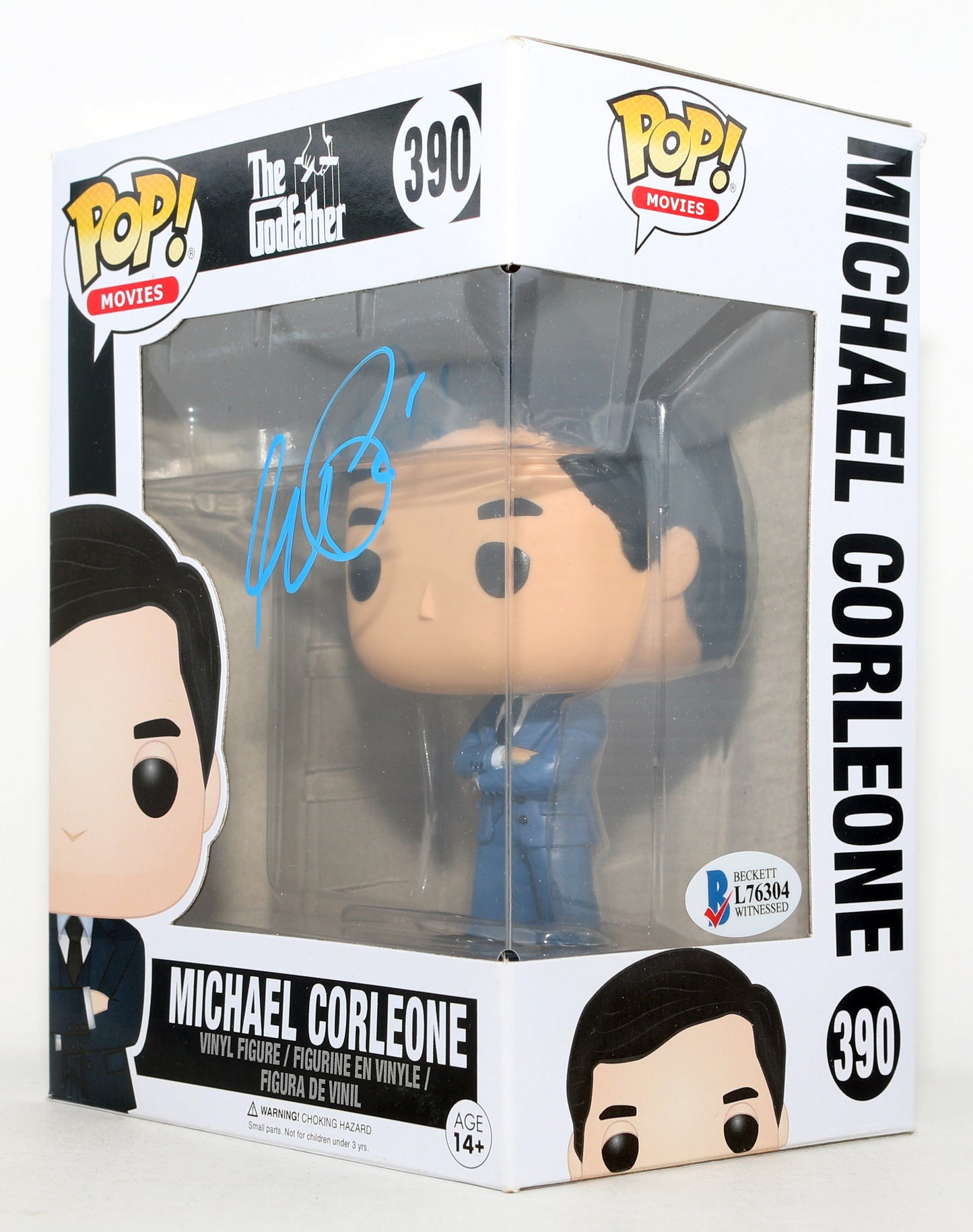 
                  
                    Al Pacino as Michael Corleone in The Godfather (Beckett) Signed Funko POP! #390
                  
                