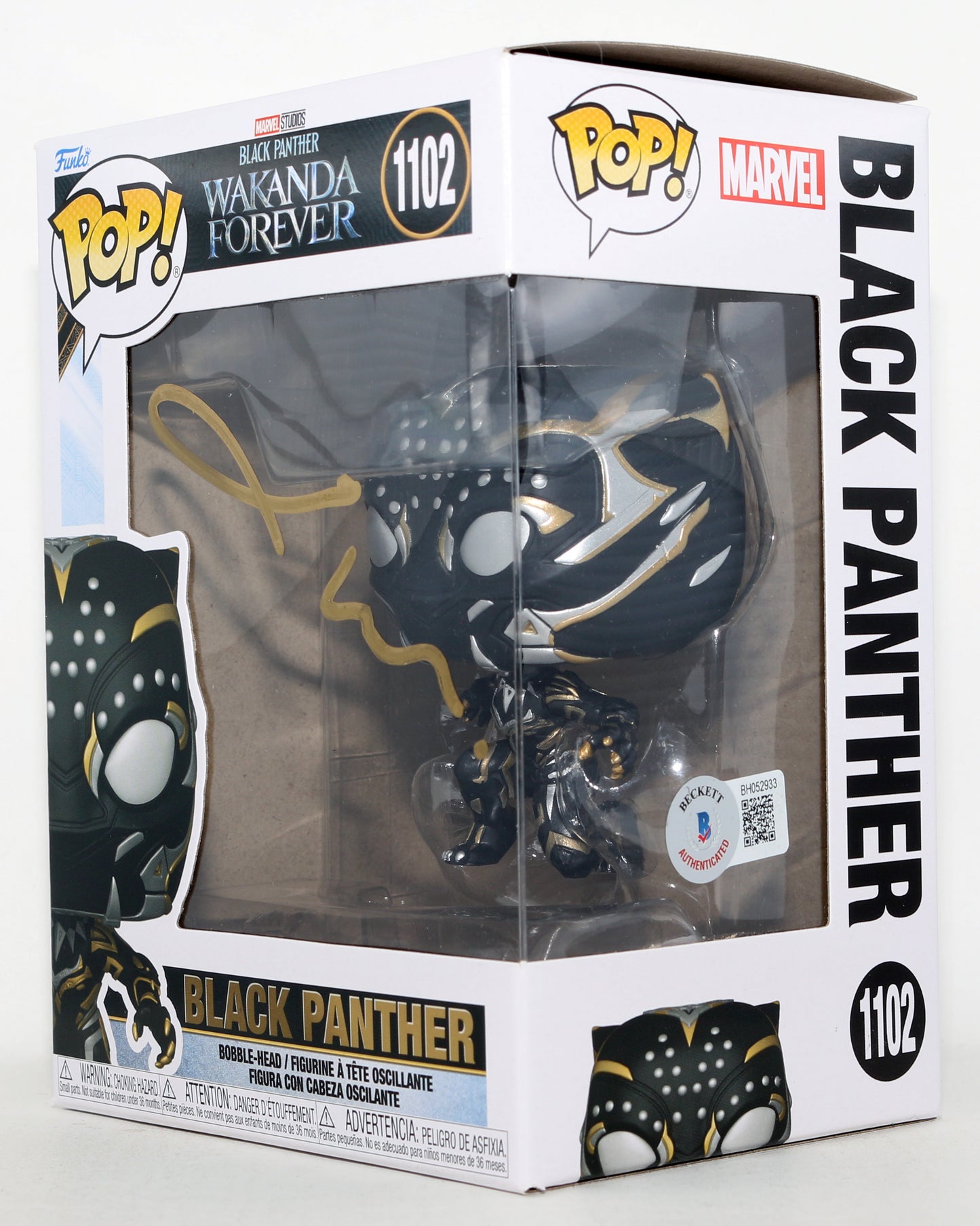 
                  
                    Letitia Wright as Shuri / Black Panther in Black Panther: Wakanda Forever (Beckett) Signed Funko POP! #1102
                  
                