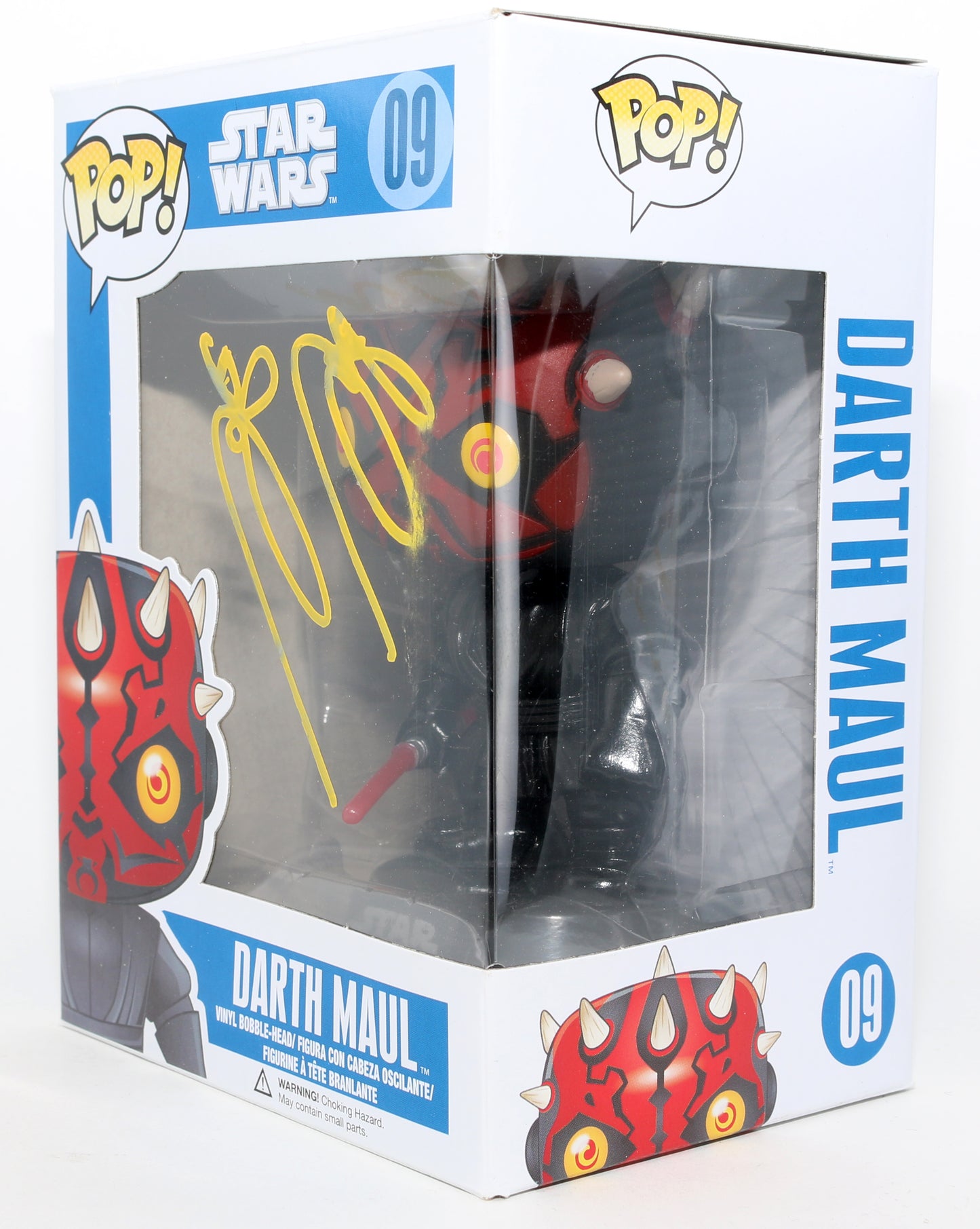 
                  
                    Ray Park as Darth Maul in Star Wars Episode 1: The Phantom Menace (Official Pix) Signed Funko POP! #09
                  
                