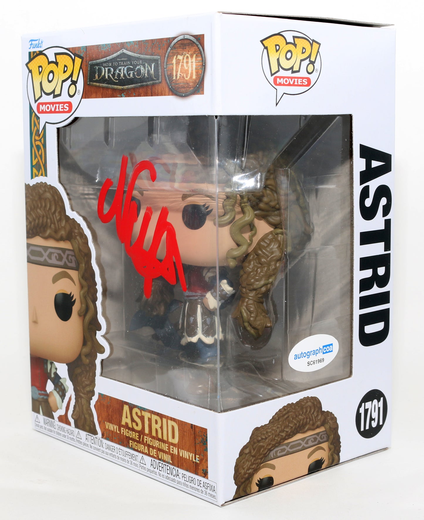 
                  
                    Nico Parker as Astrid Hofferson in How to Train Your Dragon Signed Funko POP! #1791
                  
                