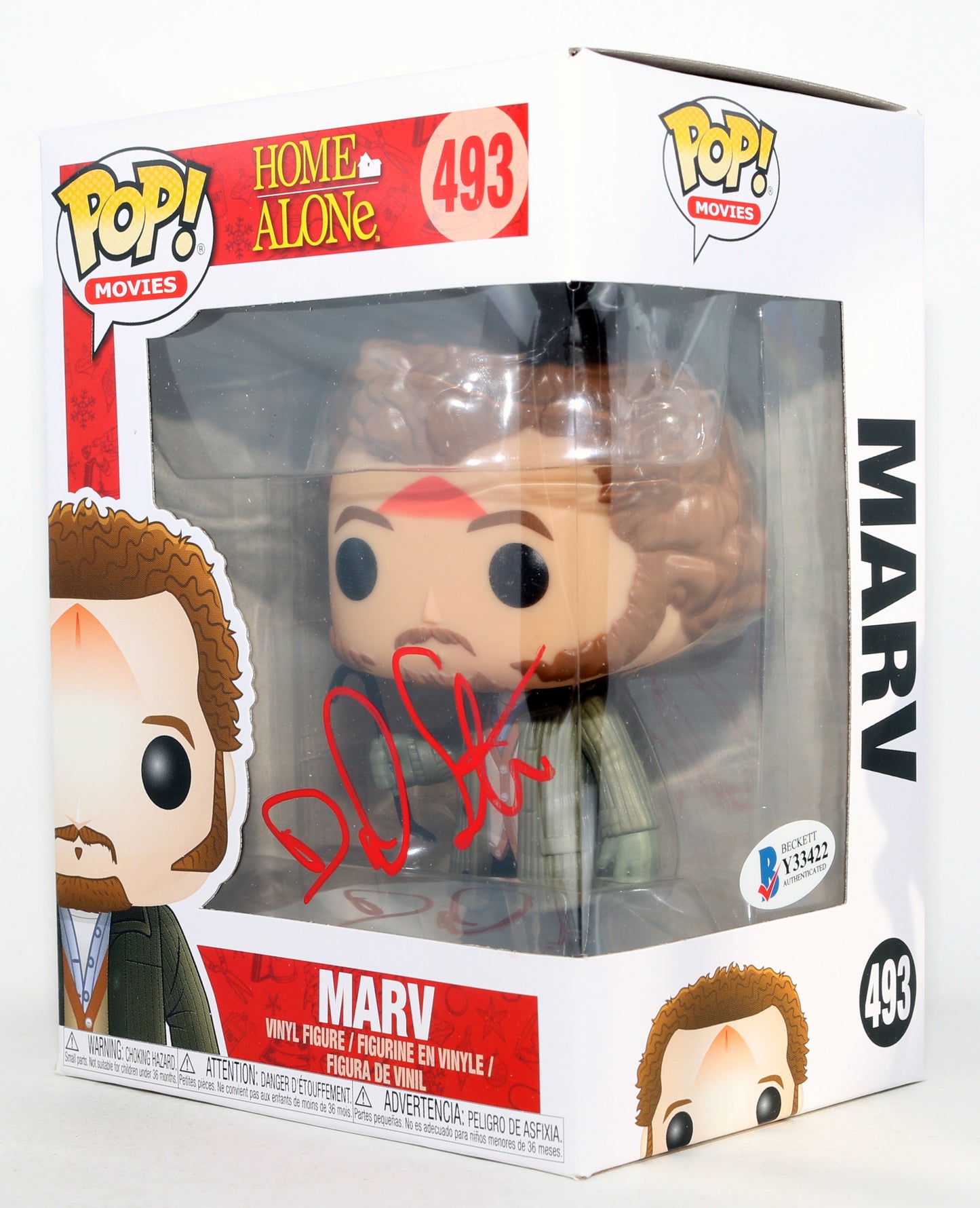 
                  
                    Daniel Stern as Marv Murchins in Home Alone (Beckett) Signed Funko POP! #493
                  
                