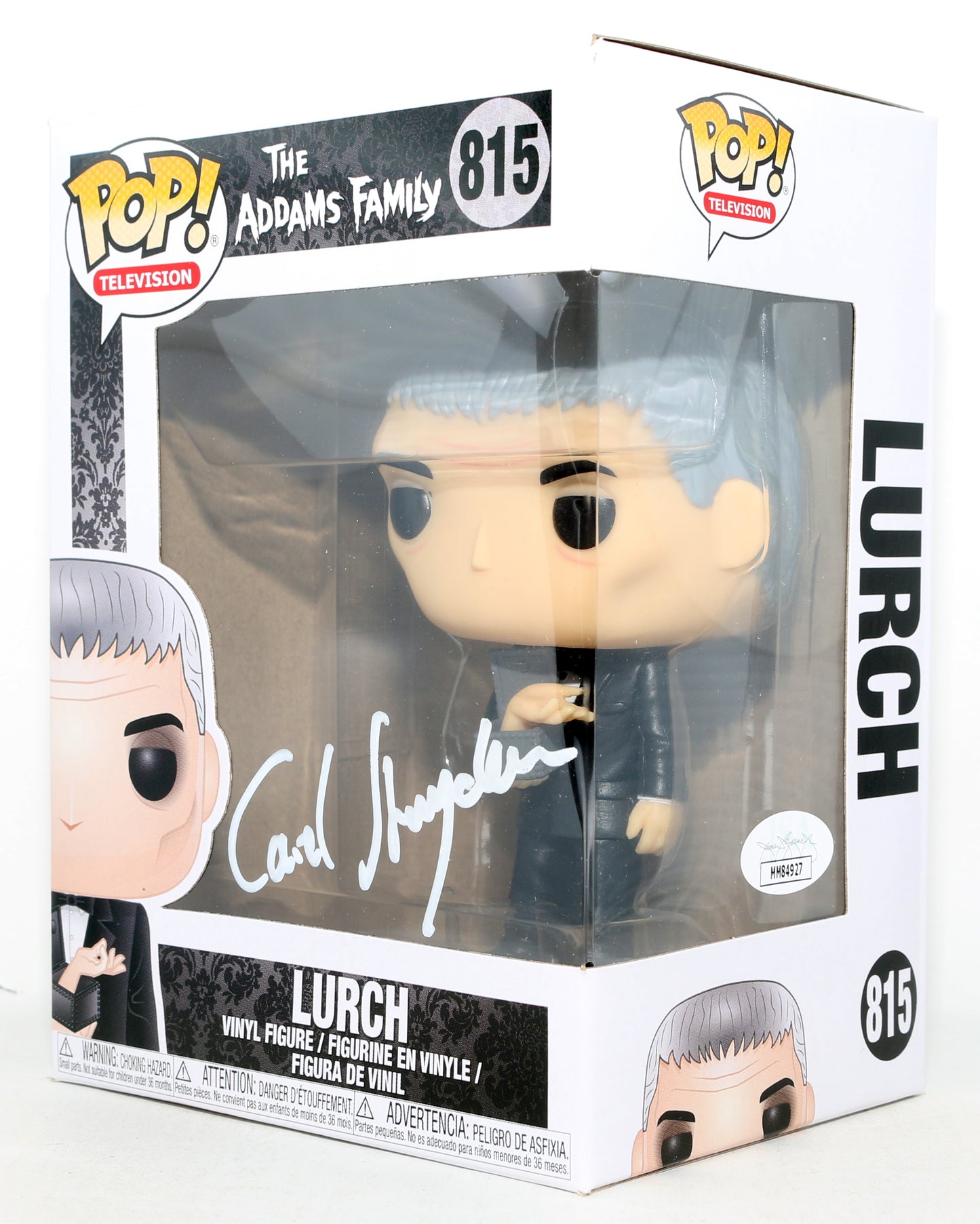 
                  
                    Carel Struycken as Lurch in The Addams Family (JSA) Signed Funko POP! #815
                  
                
