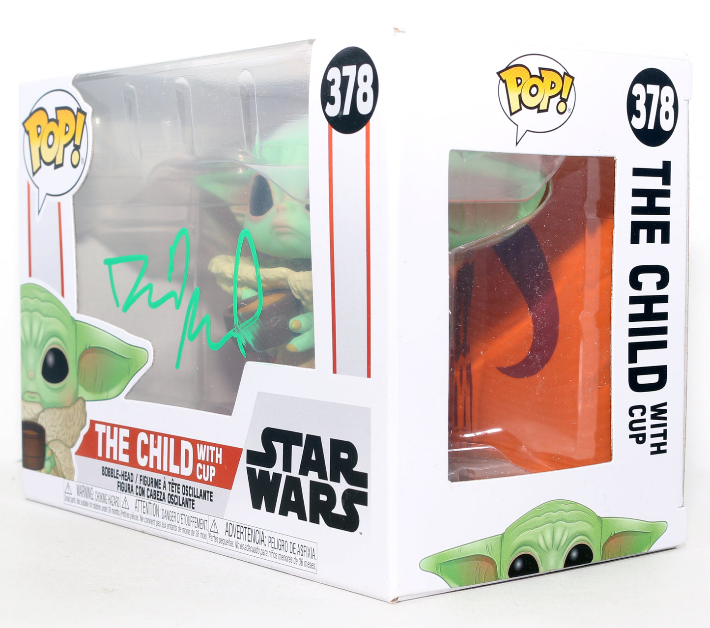 
                  
                    David Acord Voice of Grogu in Star Wars: The Mandalorian (JSA) Signed Funko POP! #378
                  
                