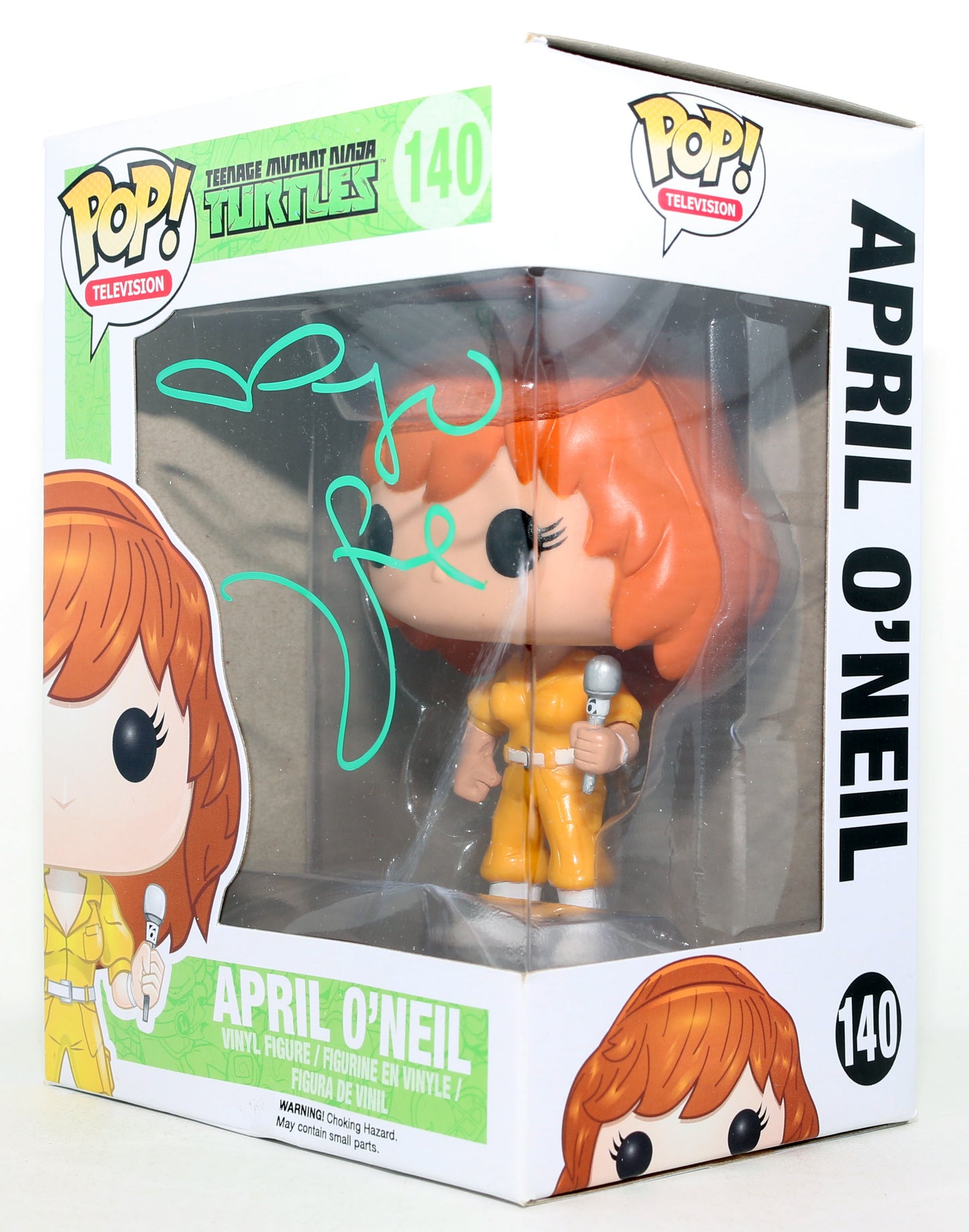 
                  
                    Megan Fox as April O'Neil in Teenage Mutant Ninja Turtles (PSA) Signed Funko POP! #140
                  
                