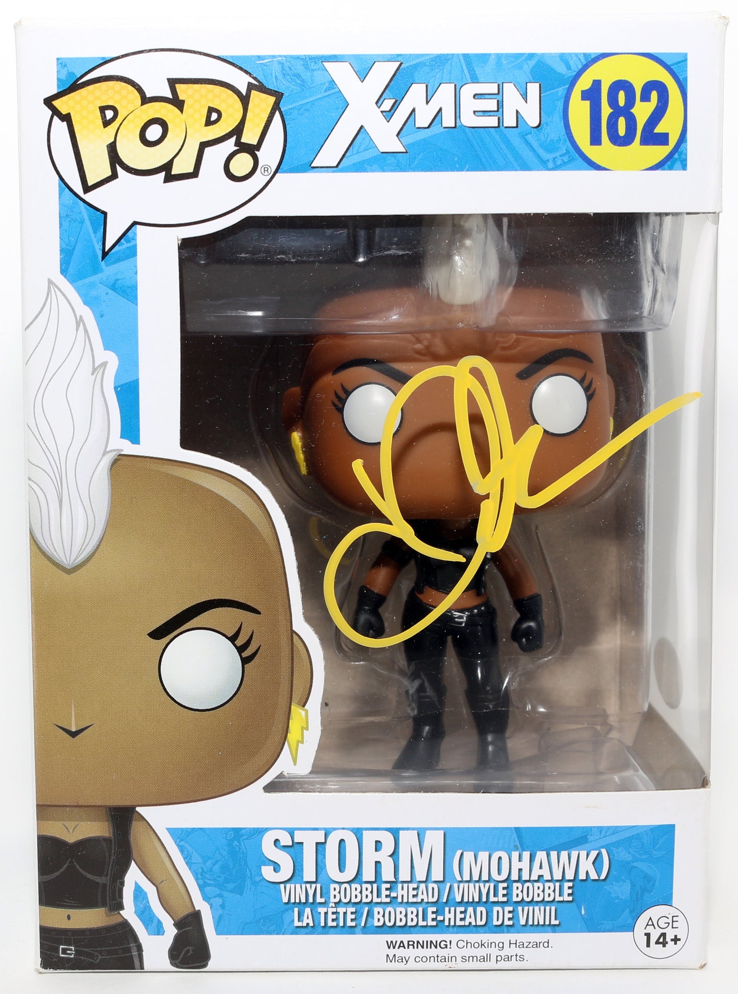 
                  
                    Halle Berry as Storm in X-Men (JSA) Signed Funko POP! #182
                  
                