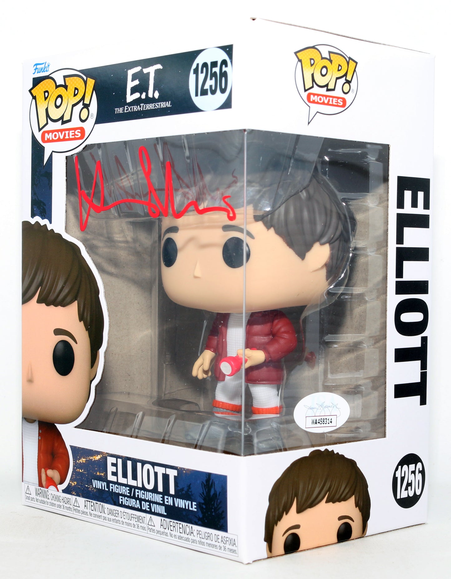 
                  
                    Henry Thomas as Elliott in E.T. the Extra-Terrestrial (JSA) Signed Funko POP! #1256
                  
                