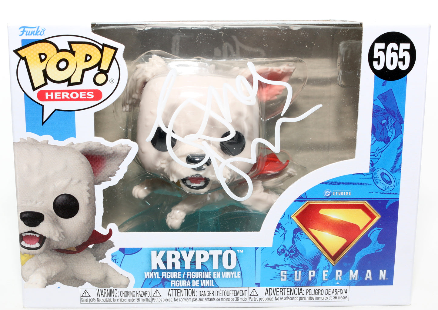 
                  
                    James Gunn Director of James Gunn's Superman Signed Funko POP! #565
                  
                