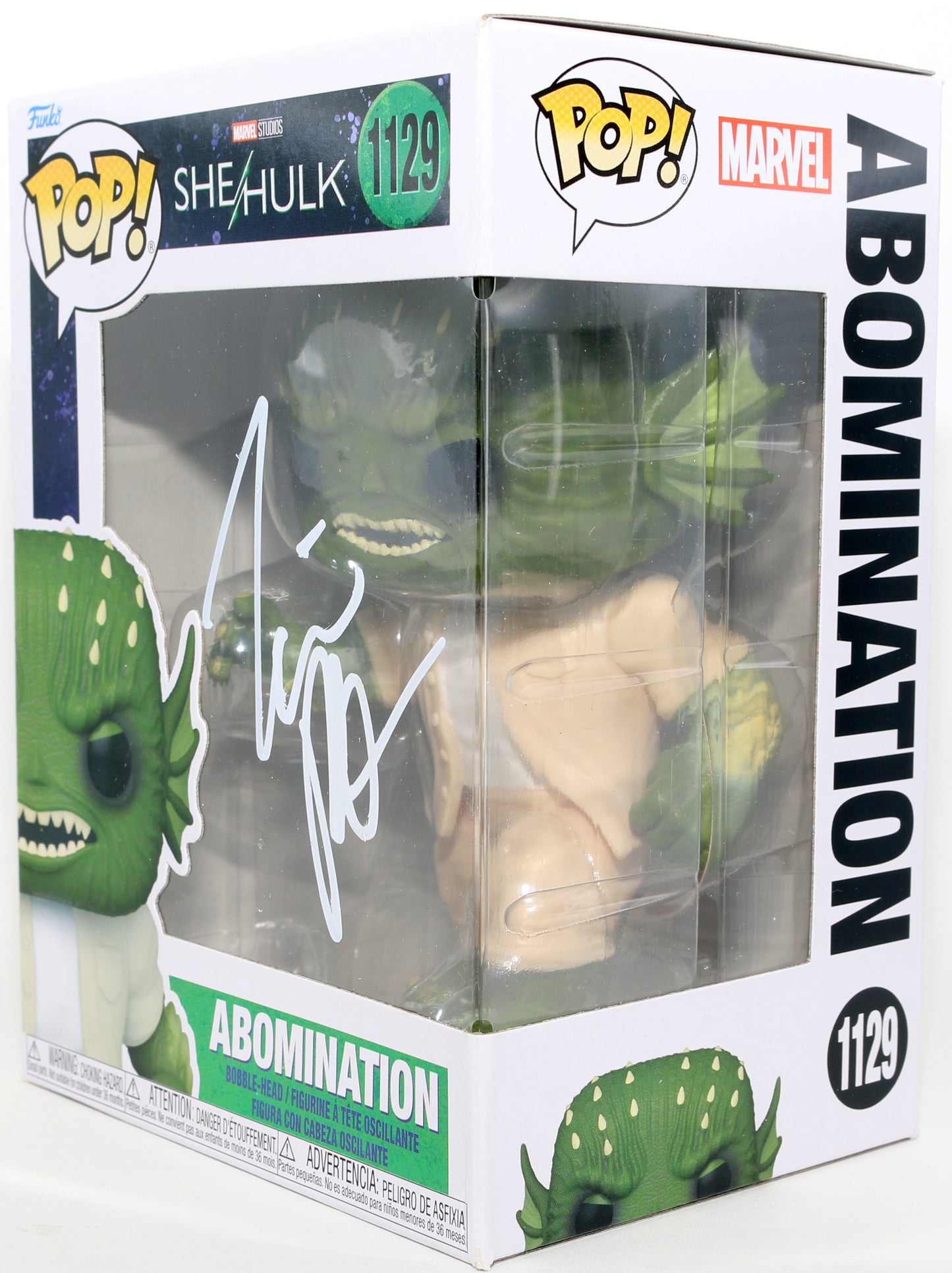 
                  
                    Tim Roth as Abomination in She-Hulk Signed Funko POP! #1129
                  
                