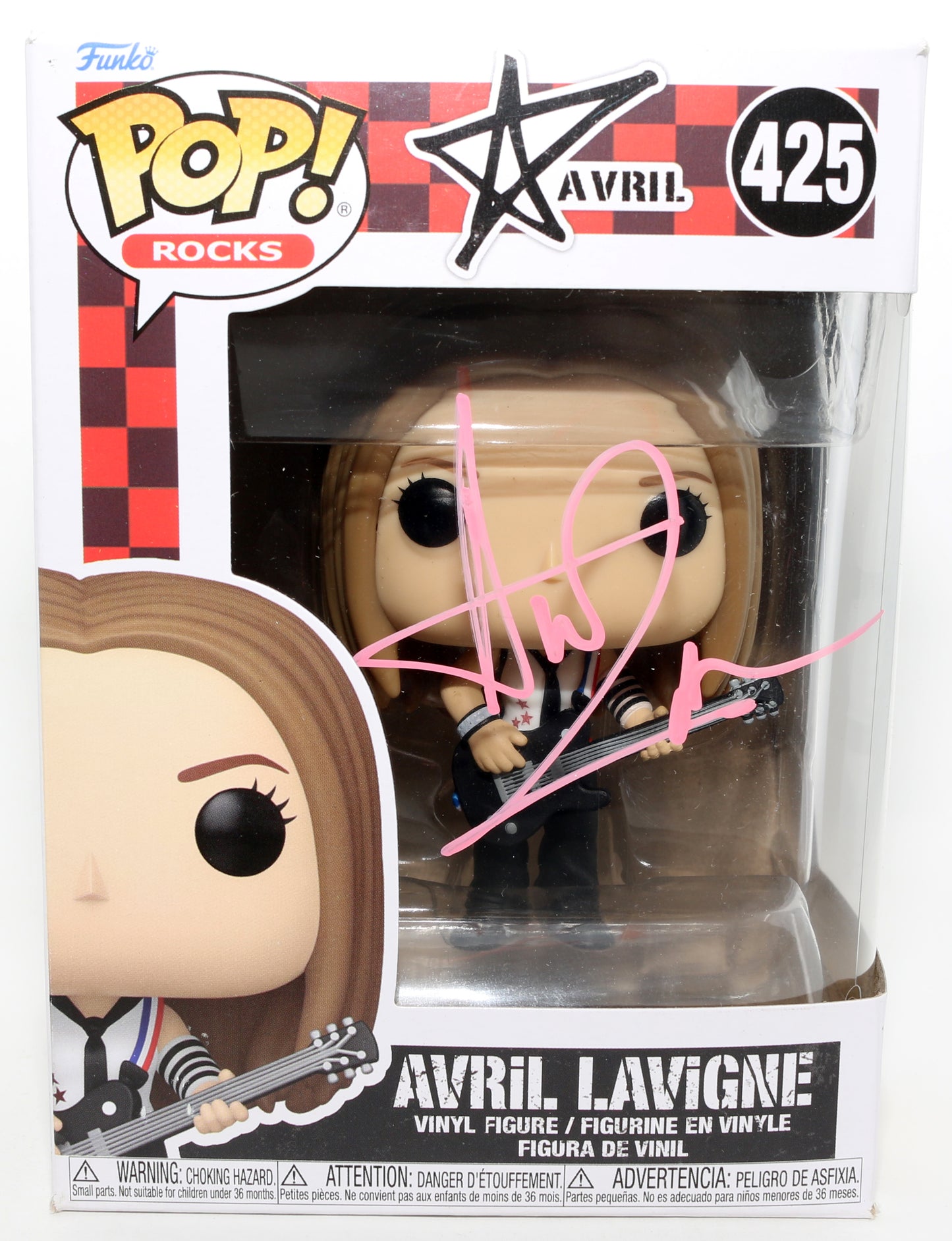 
                  
                    Avril Lavigne Singer & Songwriter Signed Funko POP! #425
                  
                