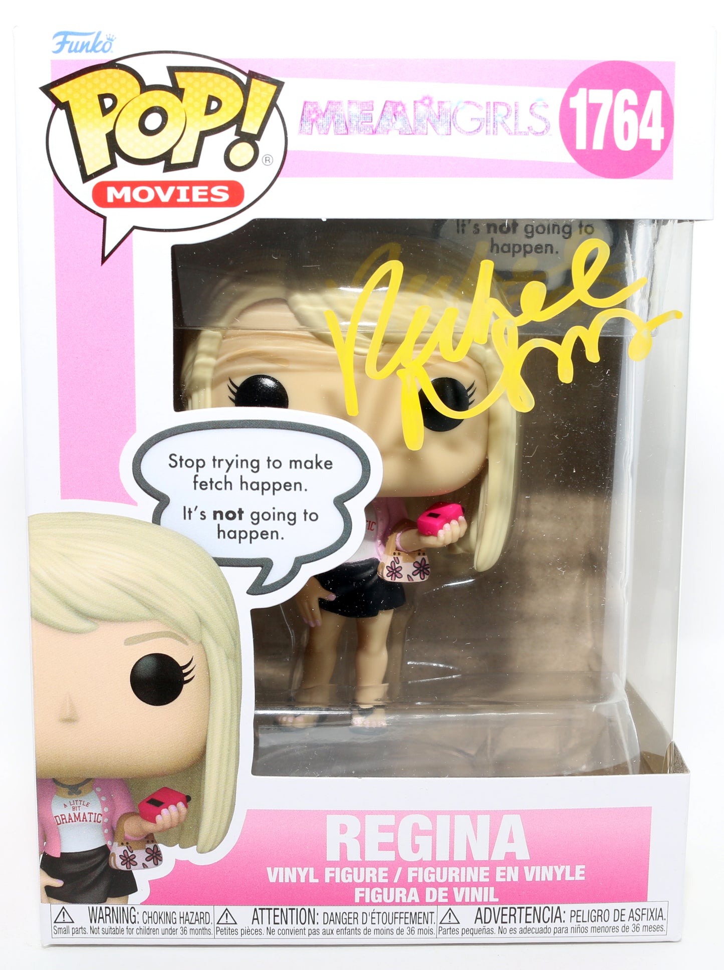 
                  
                    Rachel McAdams as Regina George in Mean Girls Signed Funko POP! #1764
                  
                