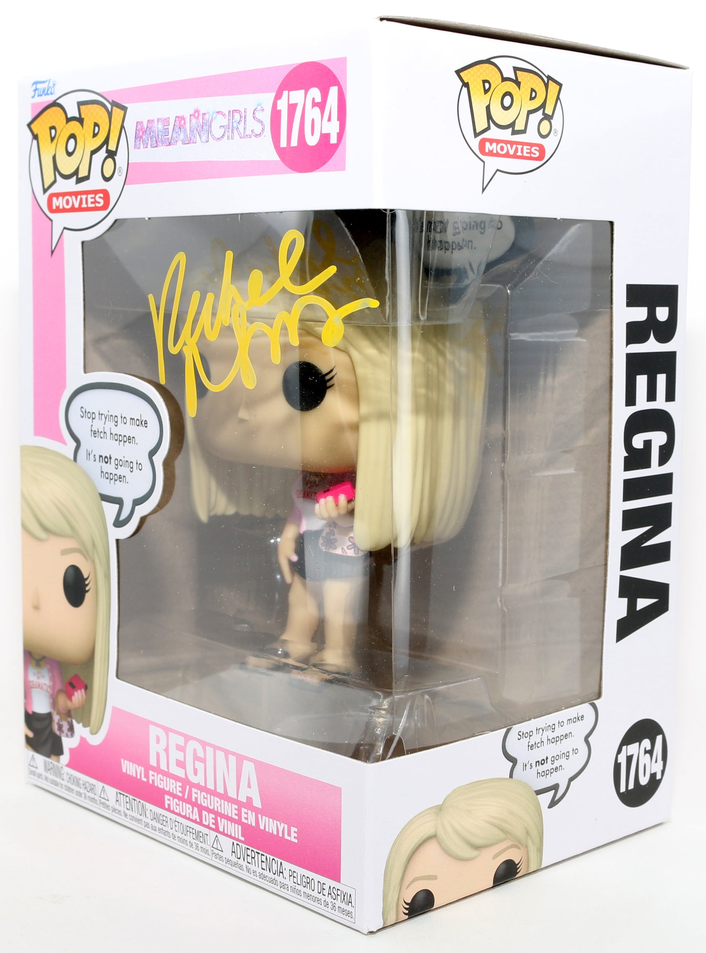 
                  
                    Rachel McAdams as Regina George in Mean Girls Signed Funko POP! #1764
                  
                