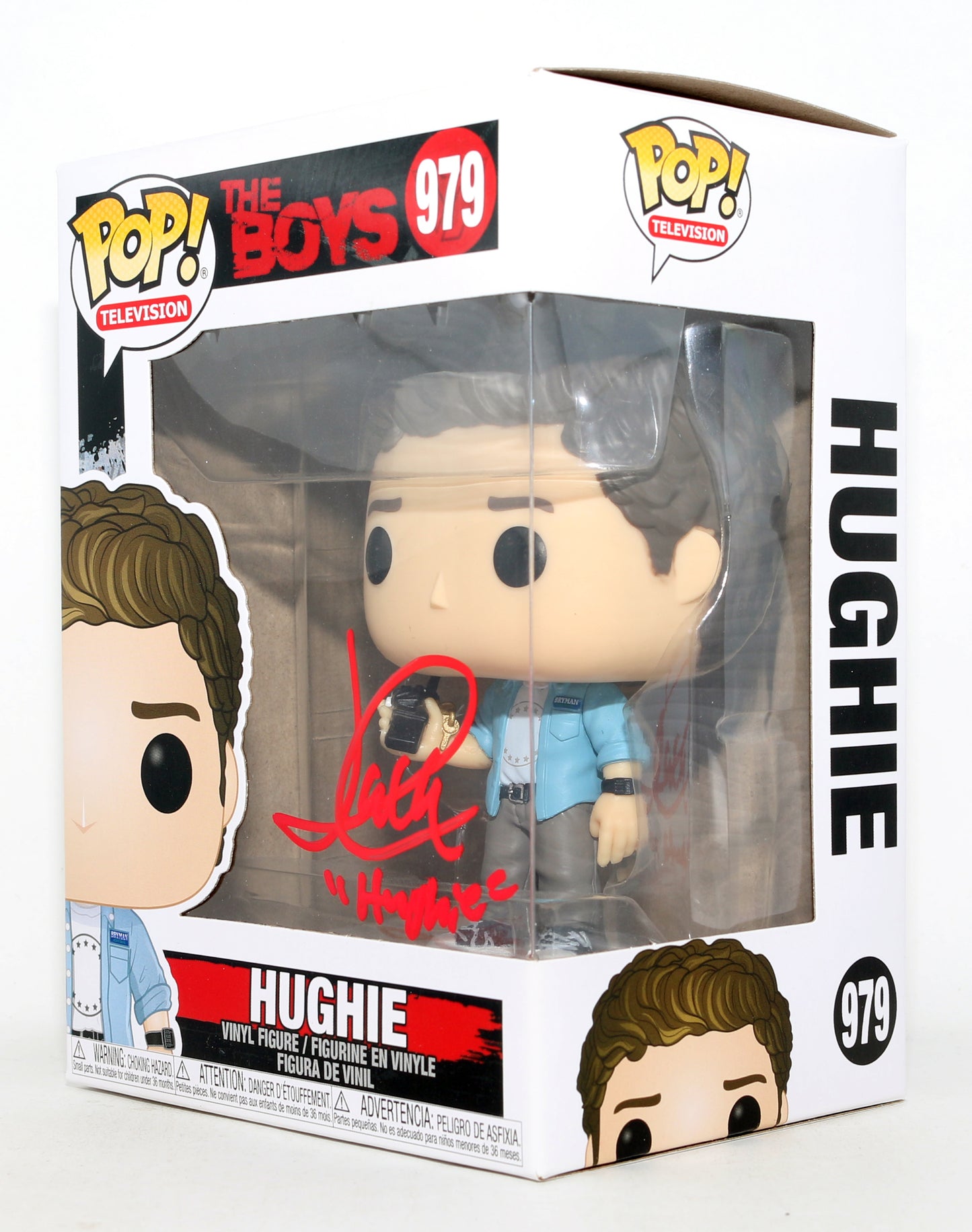 
                  
                    Jack Quaid as Hughie in The Boys Signed Funko POP! #979 with Character Name
                  
                
