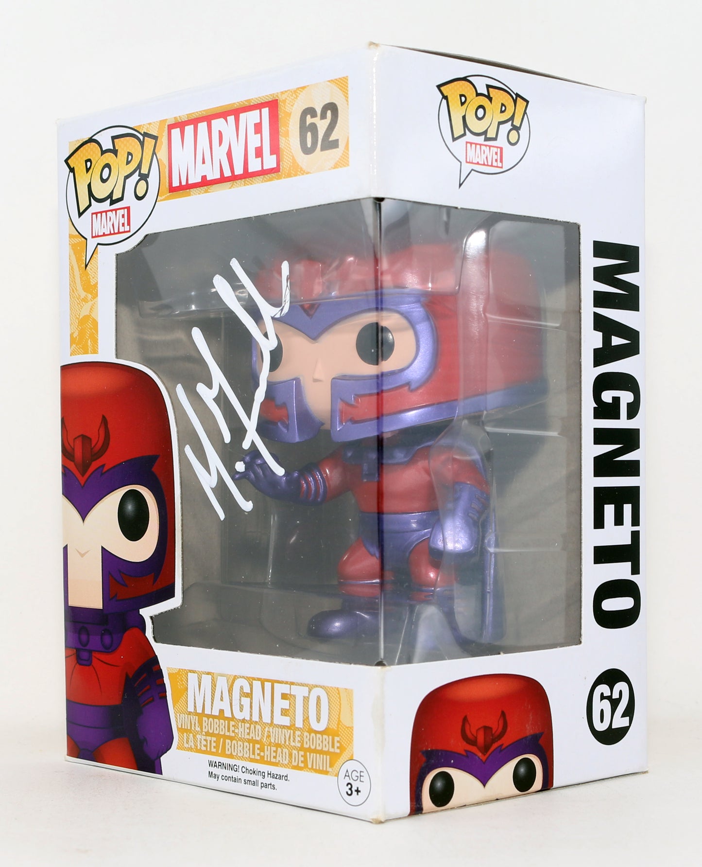 
                  
                    Michael Fassbender as Magneto in X-Men Signed Funko POP! #62
                  
                