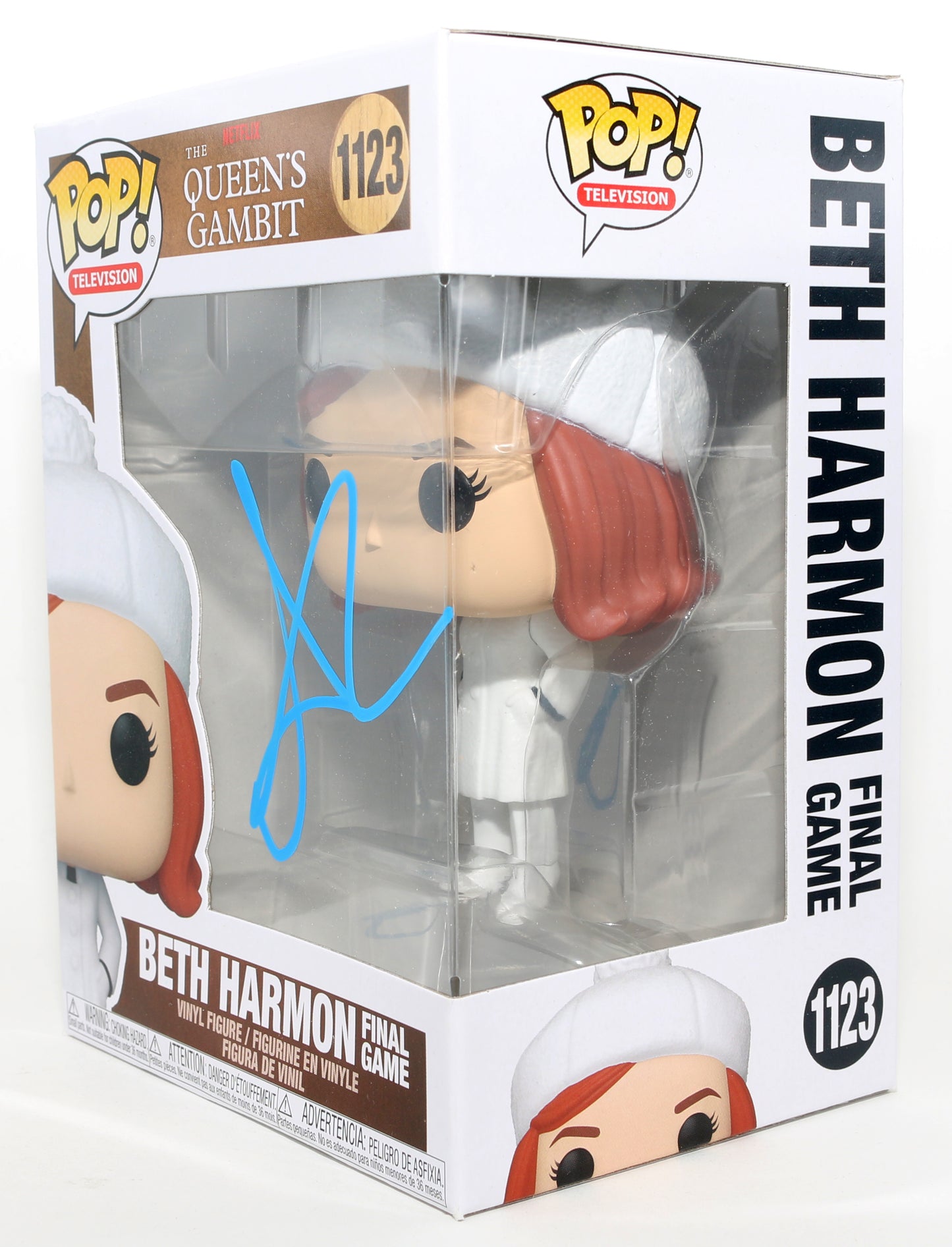 
                  
                    Anya Taylor-Joy as Beth Harmon in The Queen's Gambit Signed Funko POP! #1123
                  
                