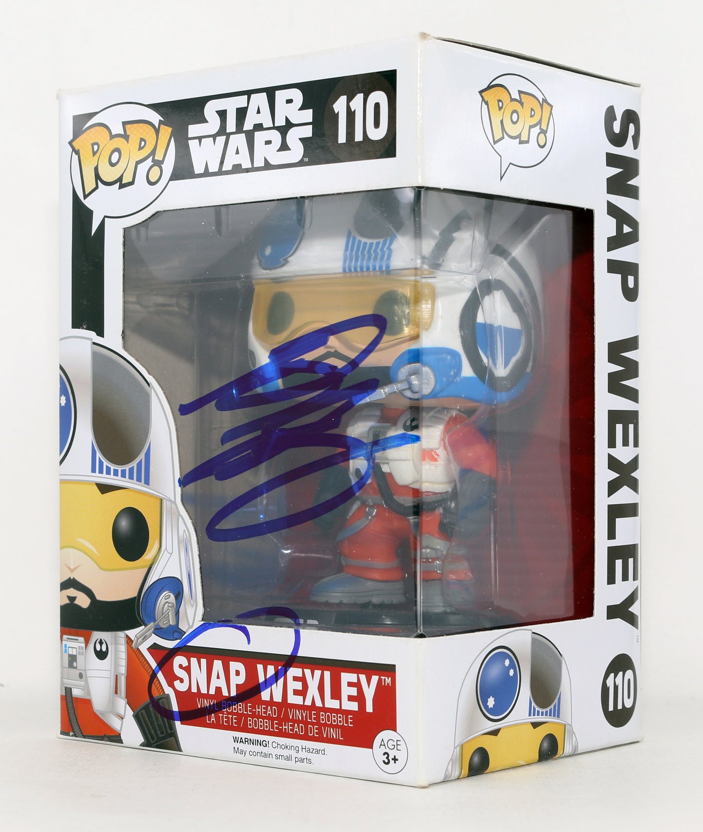 
                  
                    Greg Grunberg as Snap Wexley in Star Wars: The Force Awakens Signed Funko POP! #110
                  
                