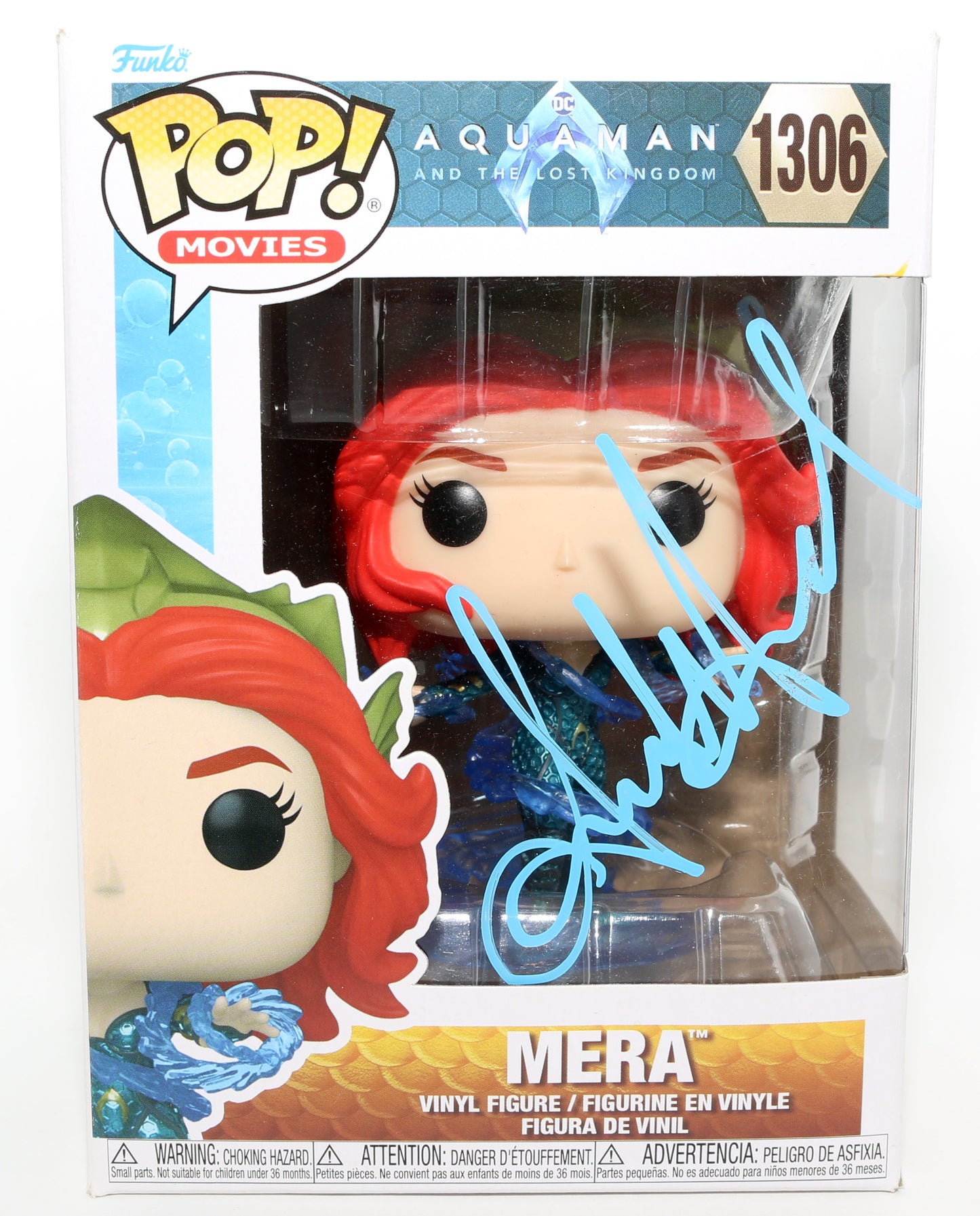 
                  
                    Amber Heard as Mera in Aquaman & the Lost Kingdom Signed Funko POP! #1306
                  
                