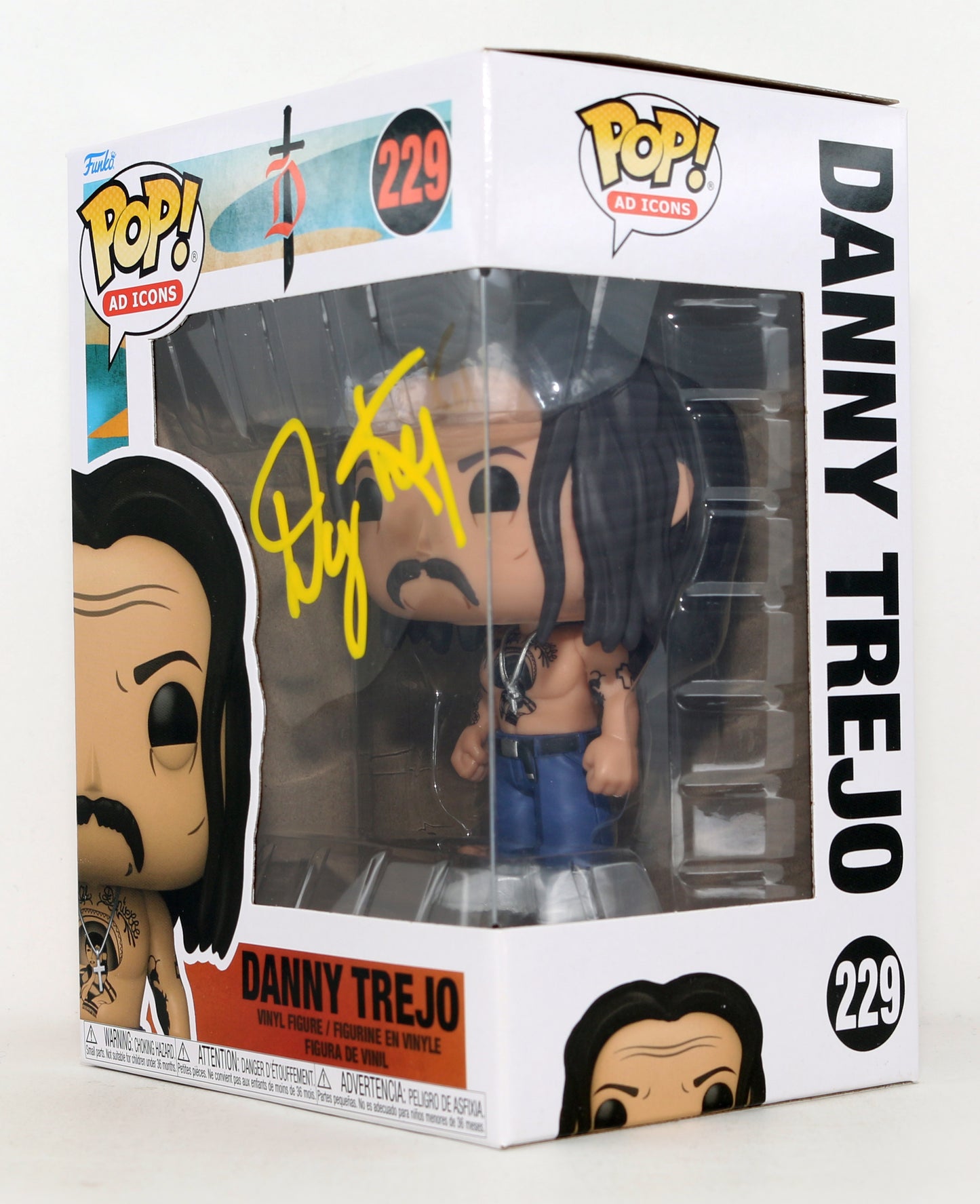 
                  
                    Danny Trejo Ad Icon Signed Funko POP! #229
                  
                