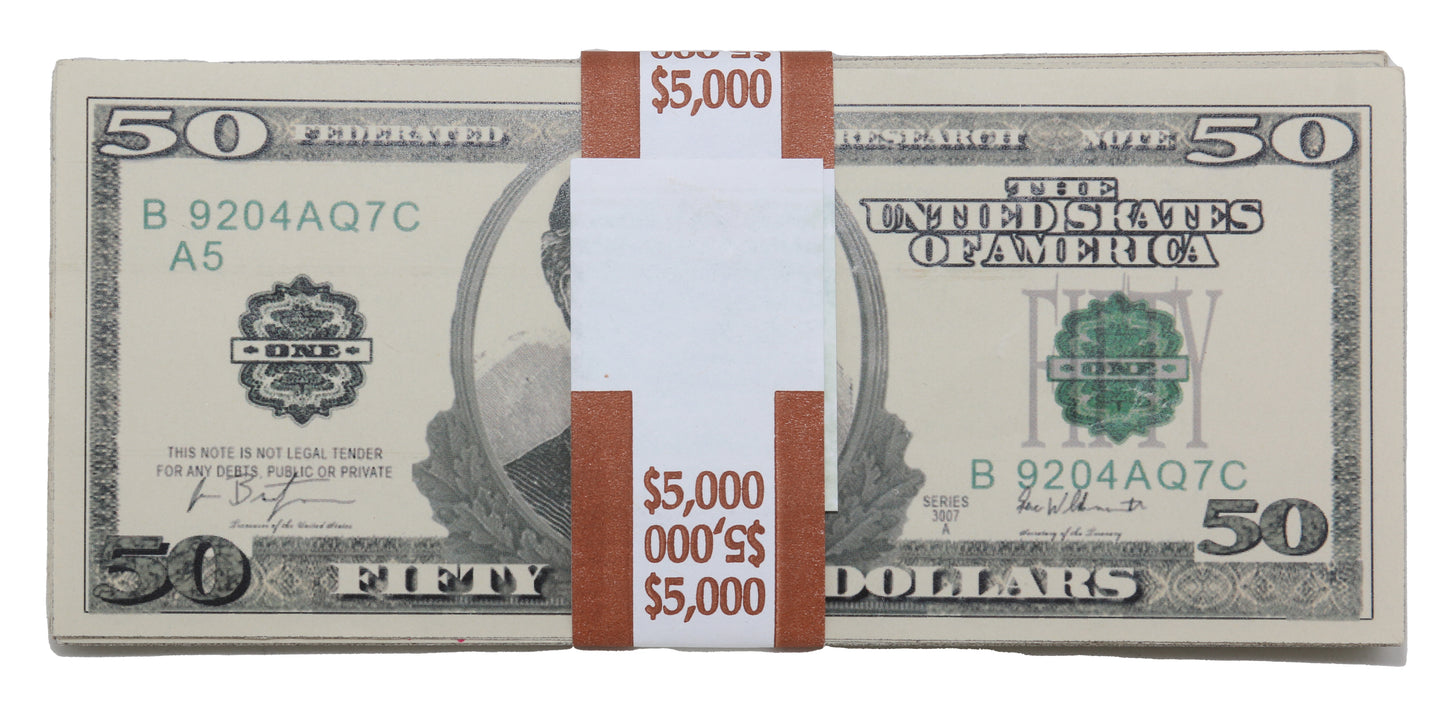 
                  
                    Breaking Bad Stack of Money with Band from Walter White's Criminal Empire TV Prop - 2013
                  
                