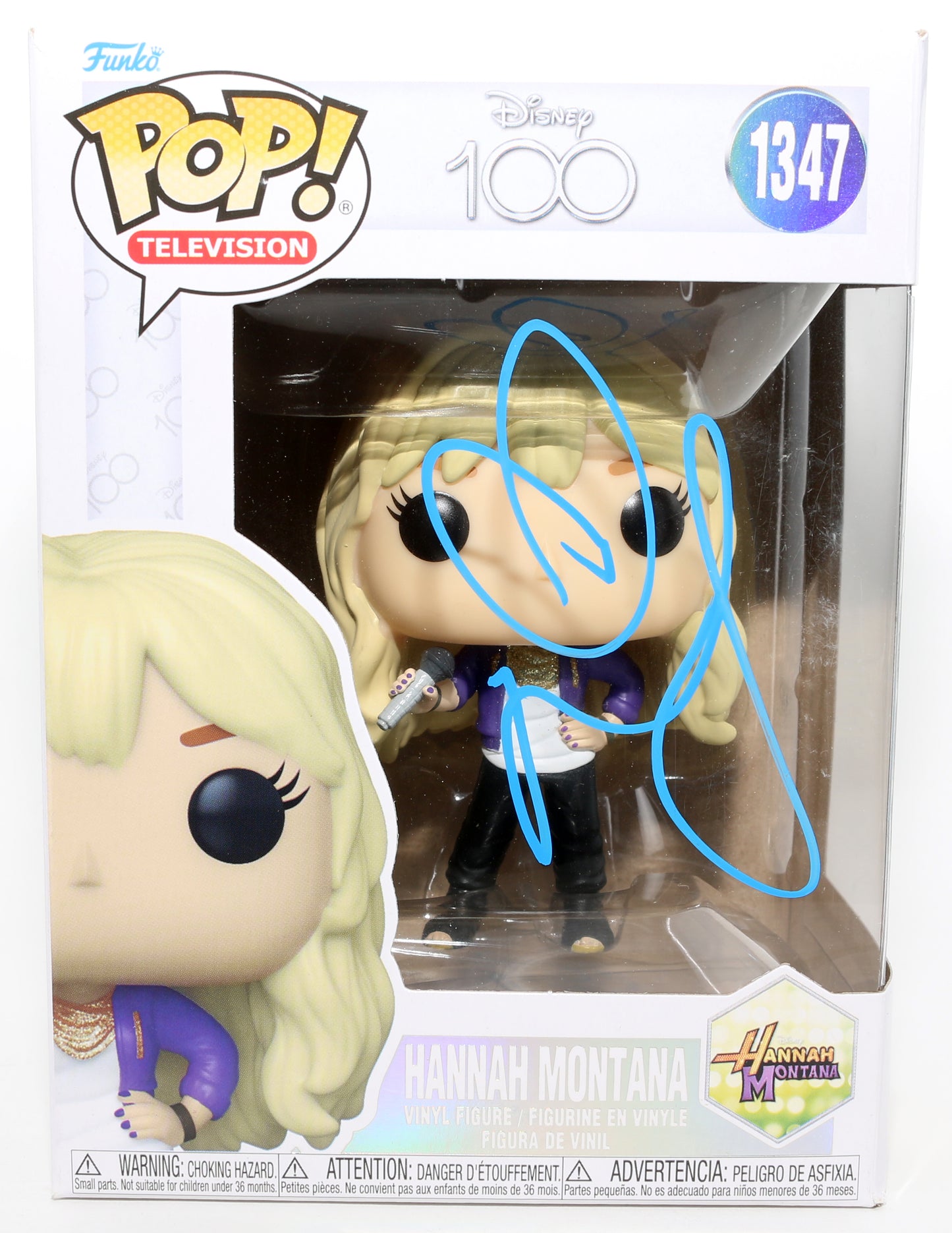 
                  
                    Miley Cyrus as Hannah Montana in Disney's Hannah Montana Signed Funko POP! #1347
                  
                