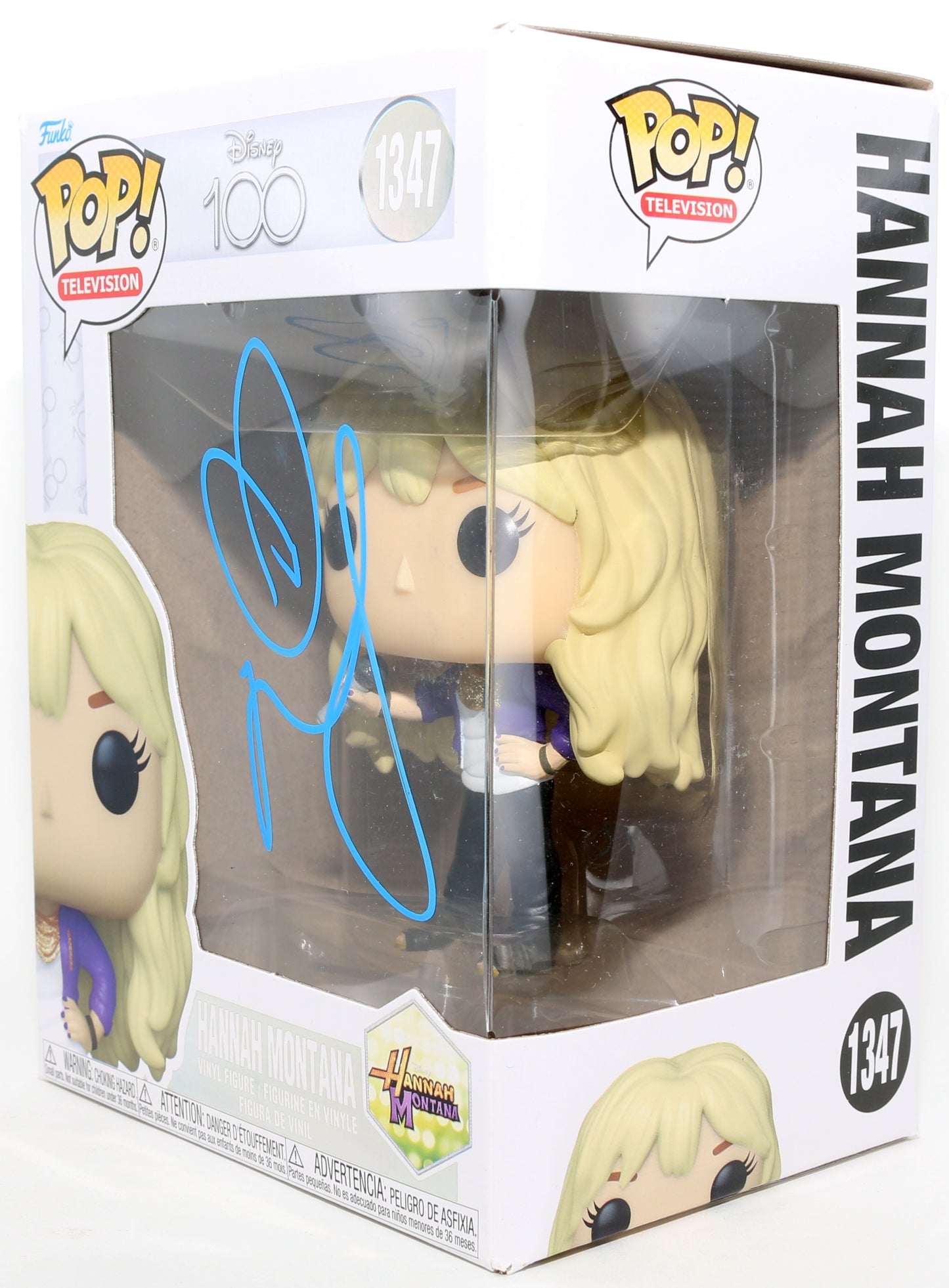 
                  
                    Miley Cyrus as Hannah Montana in Disney's Hannah Montana Signed Funko POP! #1347
                  
                