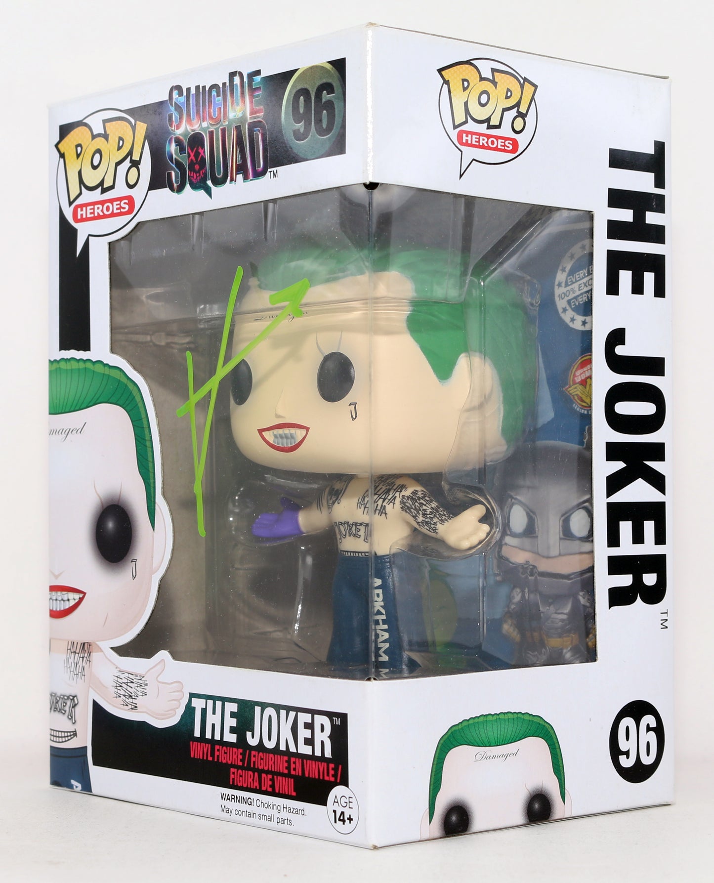 
                  
                    Jared Leto as The Joker in Suicide Squad Signed Funko POP! #96
                  
                