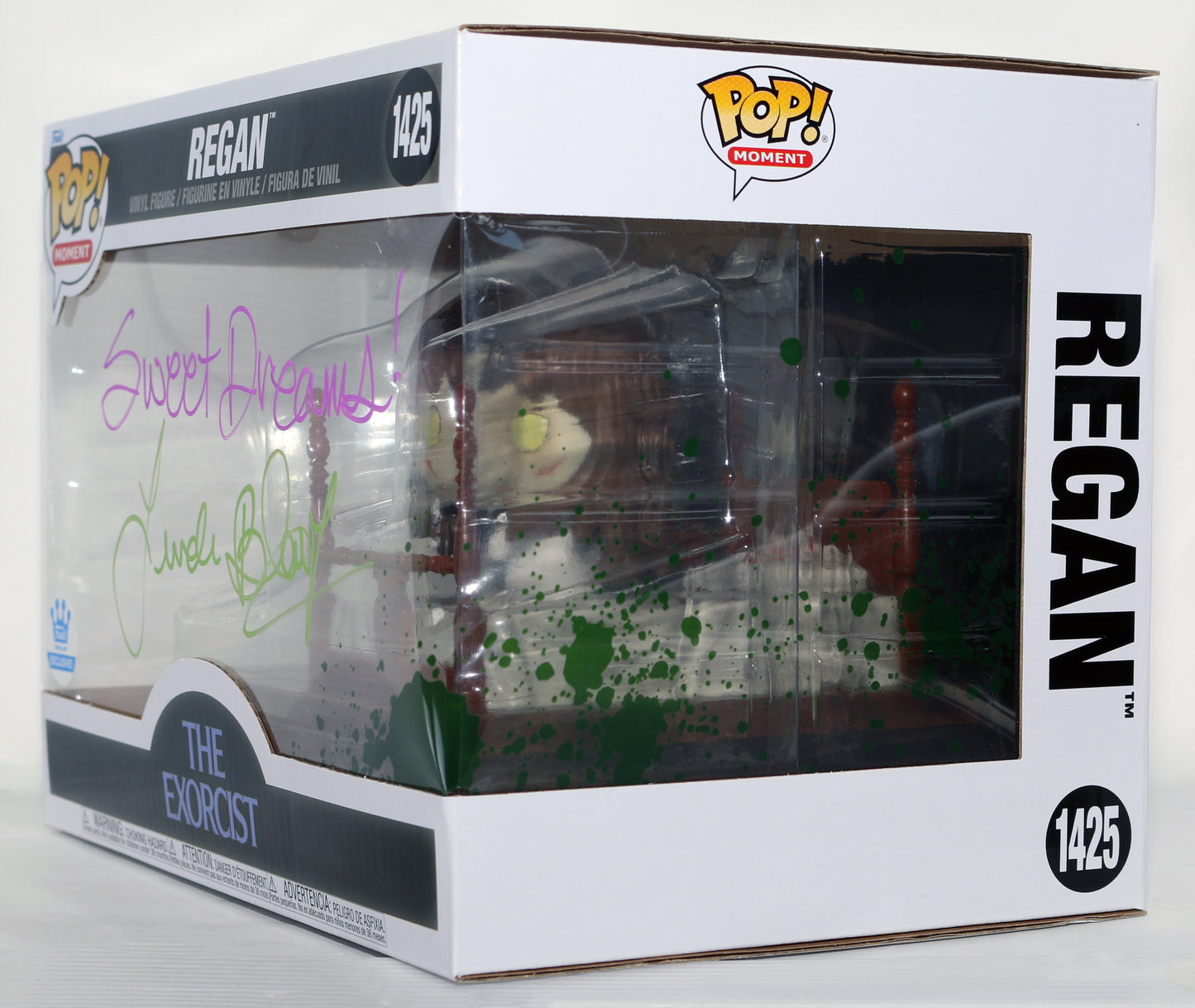 
                  
                    Linda Blair as Regan in The Exorcist Funko Store Exclusive Signed Funko POP! #1425
                  
                