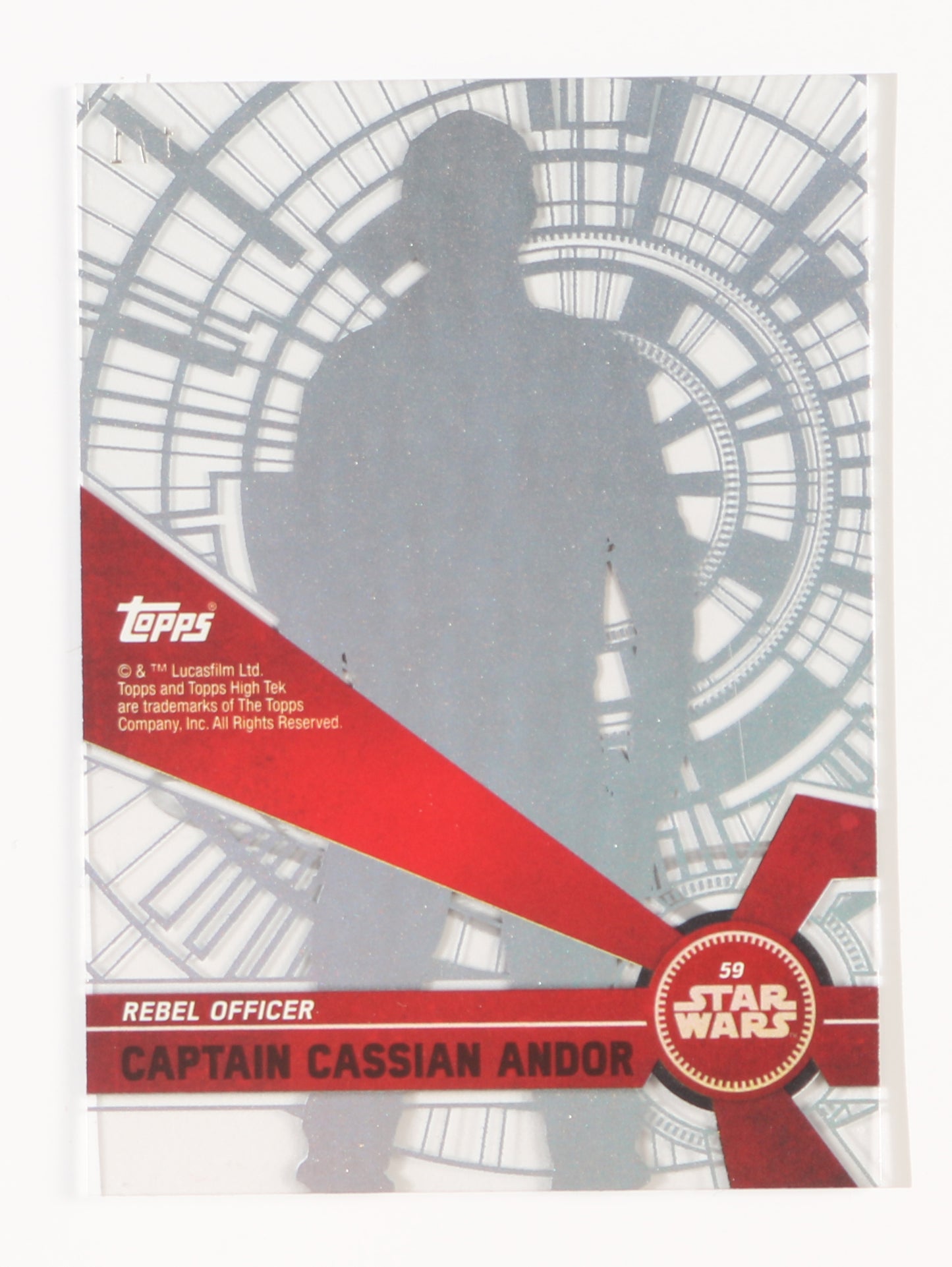 
                  
                    Diego Luna as Cassian Andor in Rogue One: A Star Wars Story Signed Topps Trading Card #59
                  
                