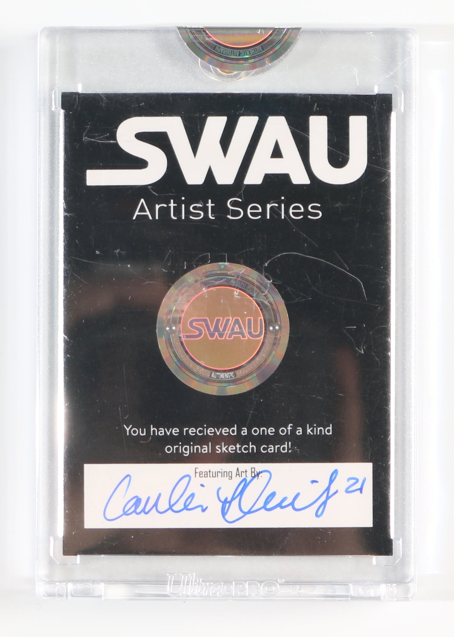 
                  
                    Daniela Melchior as Ratcatcher 2 in The Suicide Squad Signed SWAU Artist Series Trading Card by Candice Dailey
                  
                