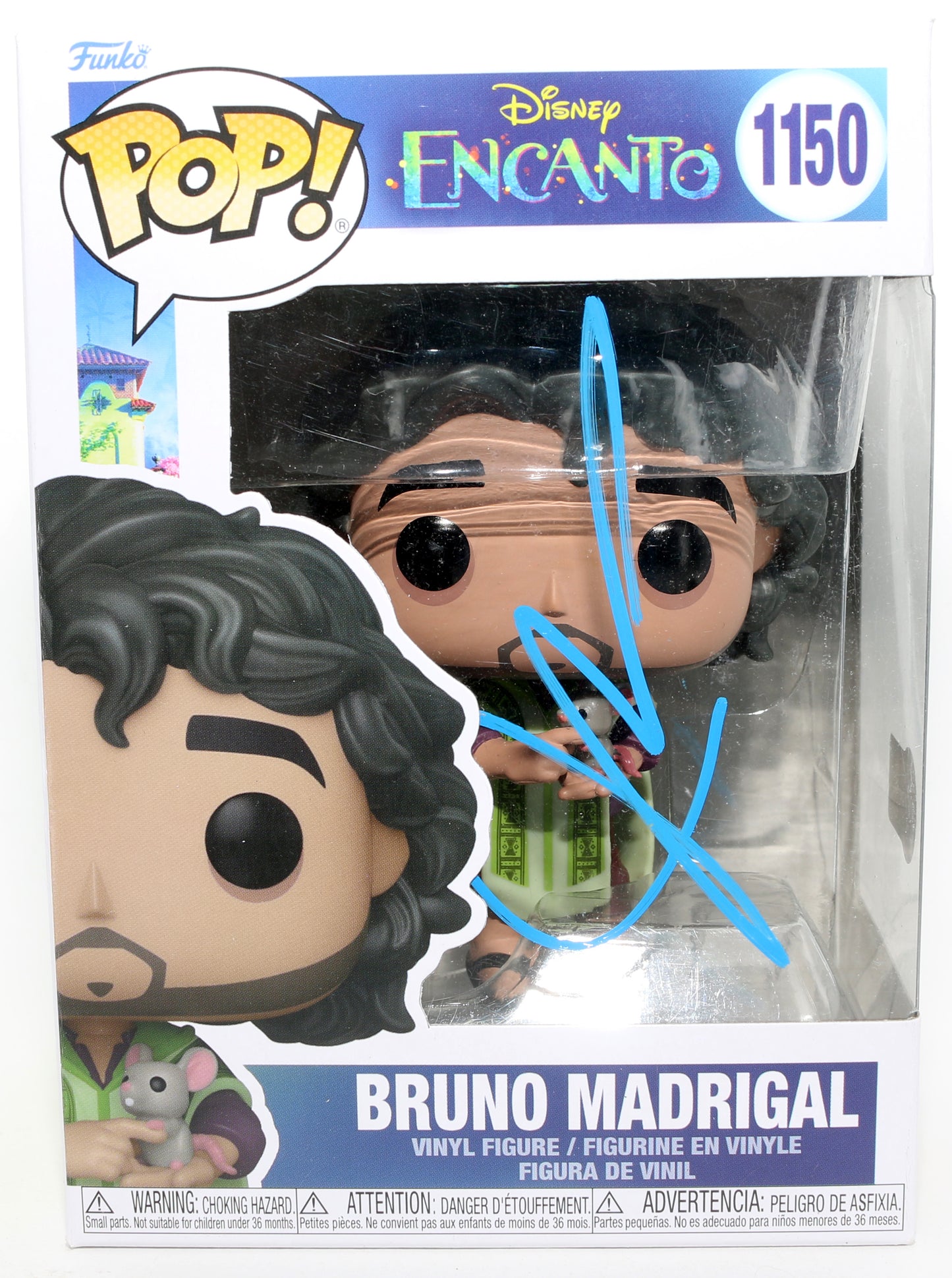 
                  
                    John Leguizamo as Bruno in Encanto (Beckett) Signed Funko POP! #1150
                  
                