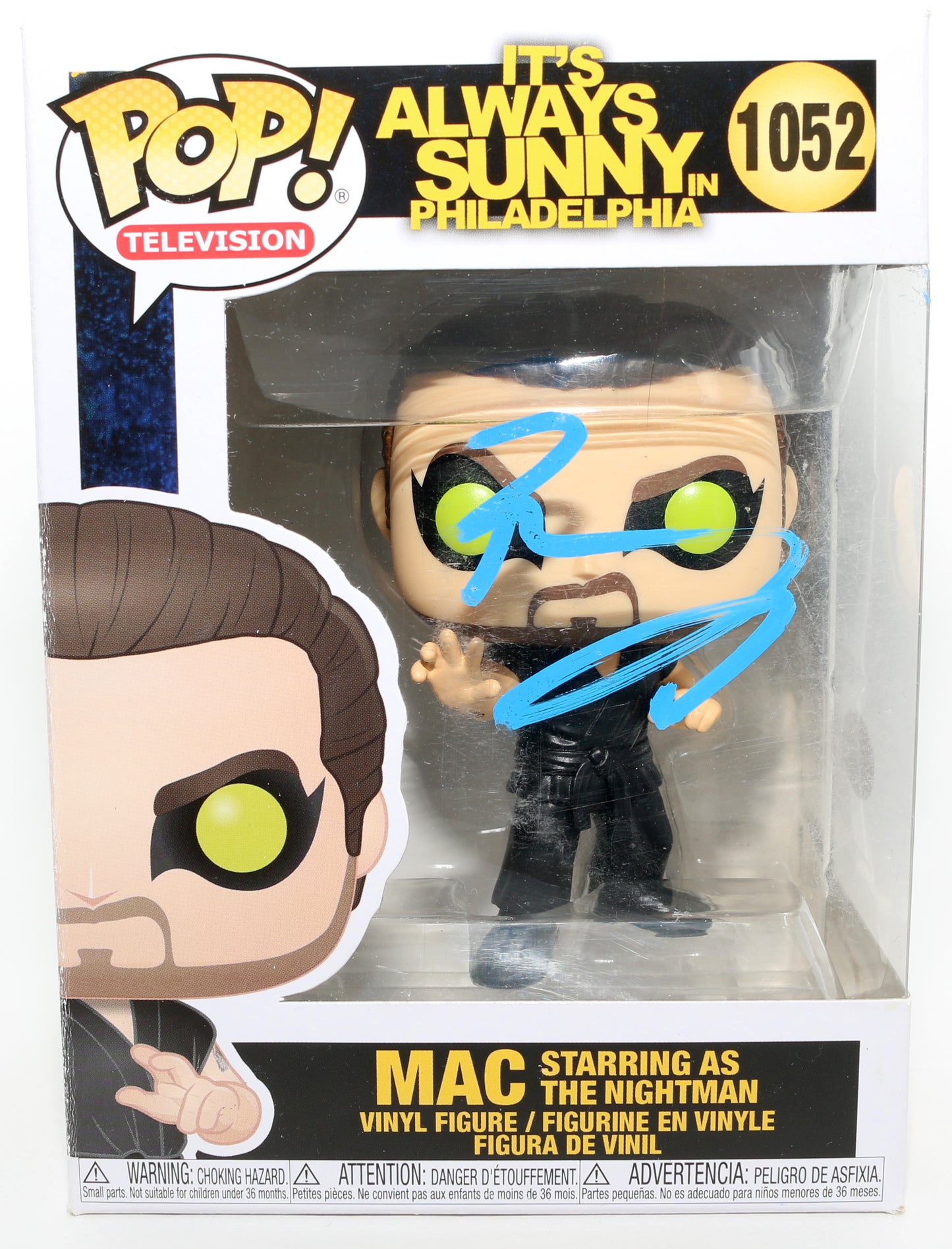 
                  
                    Rob Mac as Mac in It's Always Sunny in Philadelphia (JSA) Signed Funko POP! #1052
                  
                