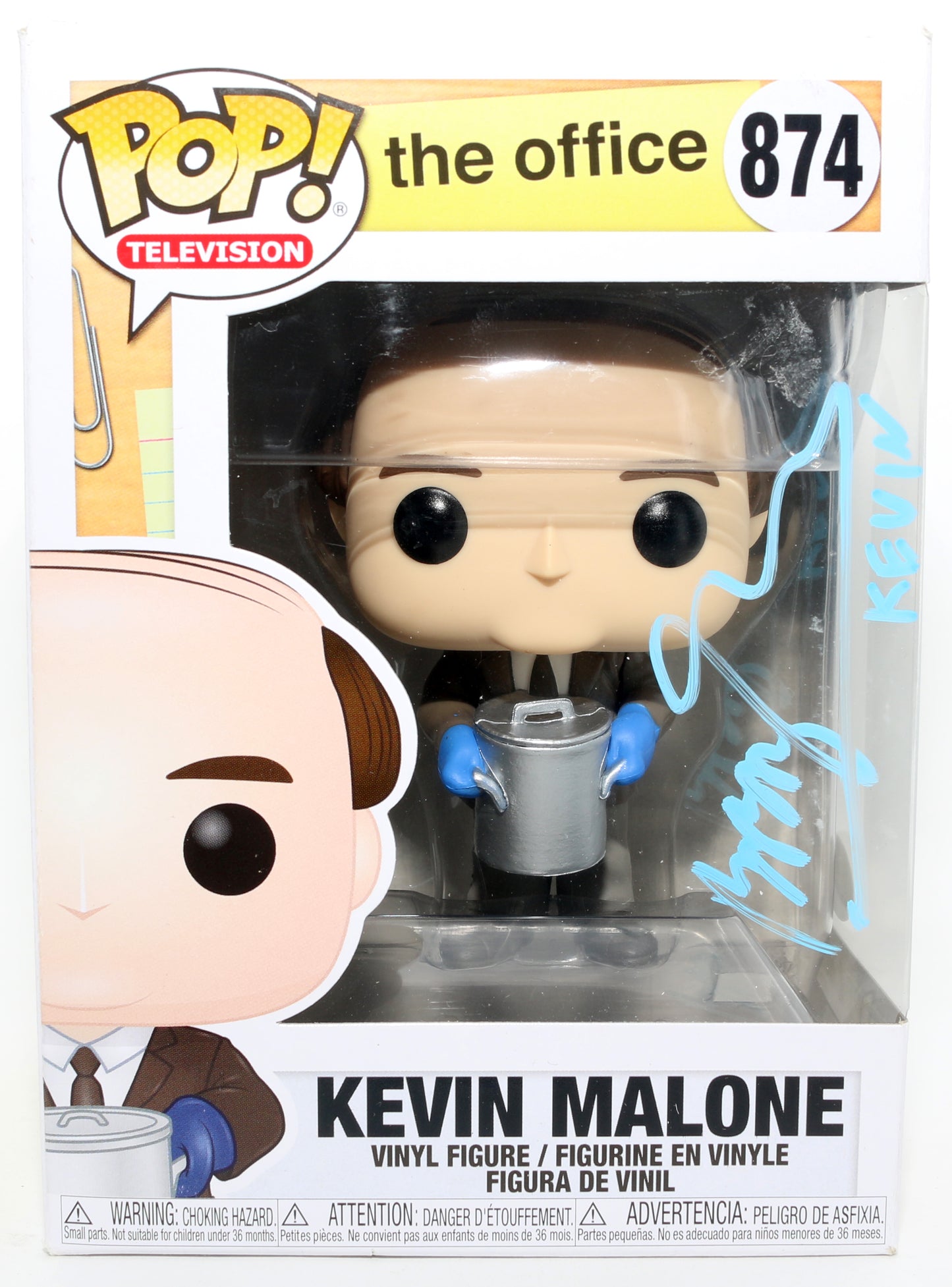 
                  
                    Brian Baumgartner as Kevin Malone in The Office (JSA) Signed Funko POP! #874 with Character Name
                  
                