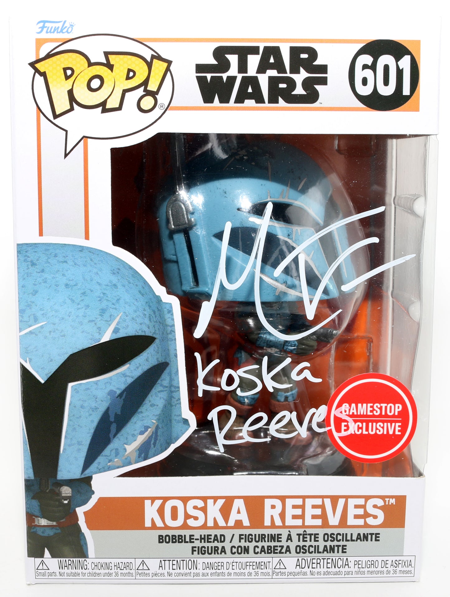 
                  
                    Mercedes Varnado as Koska Reeves in Star Wars: The Mandalorian GameStop Exclusive (JSA) Signed Funko POP! #601 with Character Name
                  
                