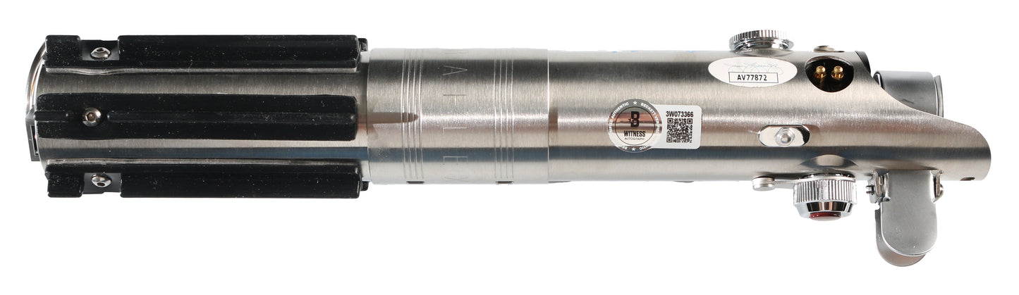 
                  
                    Star Wars Prop Replica Lightsaber (Beckett Witnessed / JSA) Signed by Mark Hamill, Hayden Christensen, & Daisy Ridley
                  
                