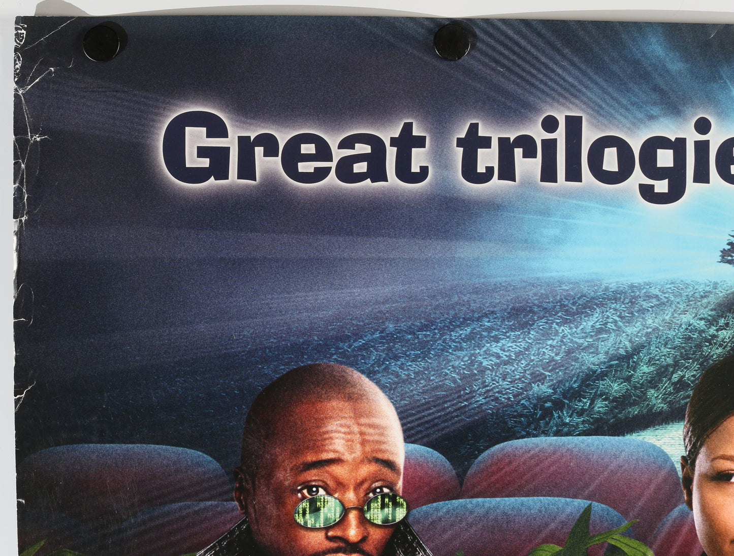 
                  
                    Leslie Nielsen as President Harris & Anthony Anderson as Mahalik in Scary Movie 3 Signed 27x40 Poster
                  
                