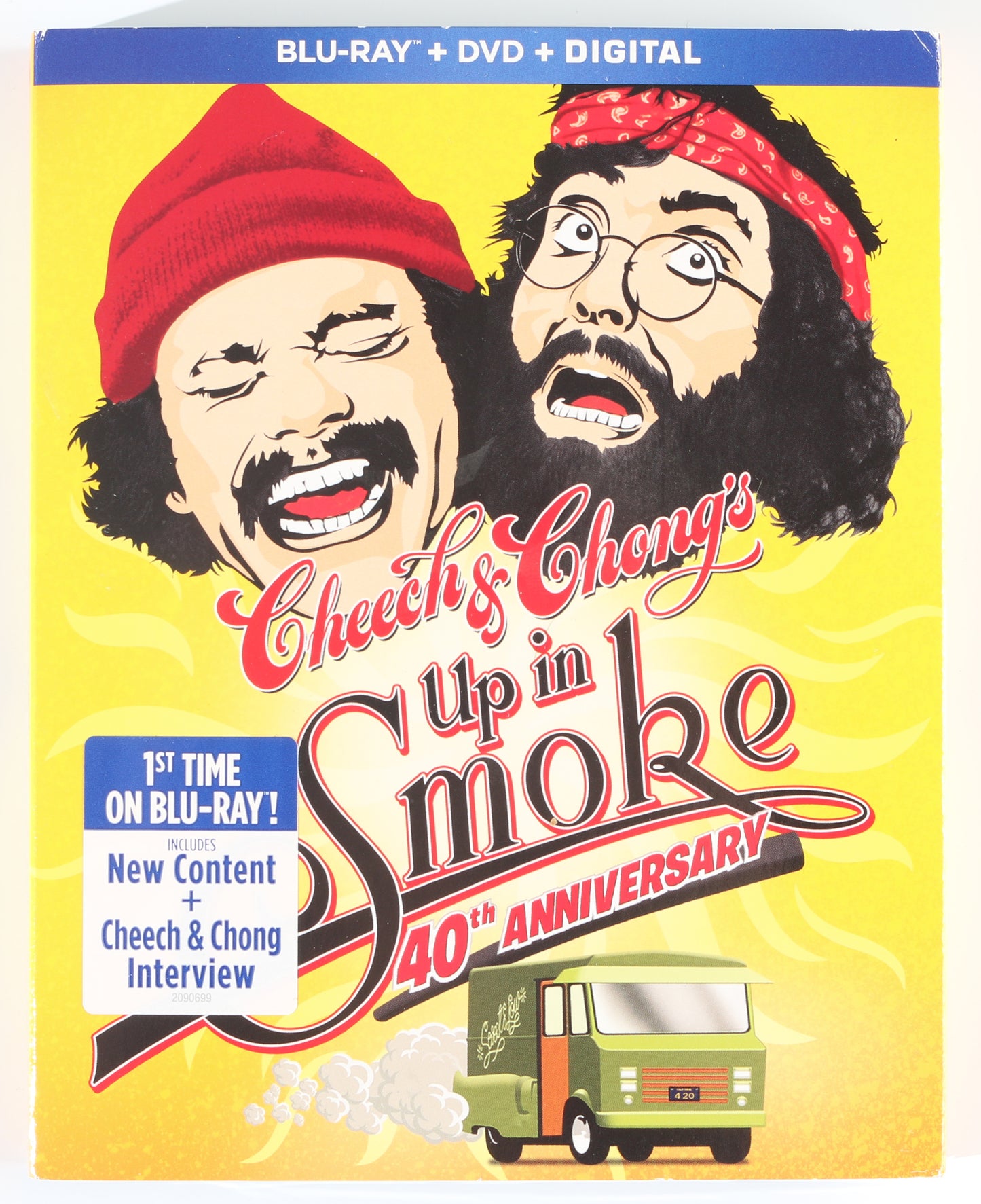 
                  
                    Cheech Marin as Pedro de Pacas in Cheech & Chong's Up in Smoke Signed Blu-Ray Cover
                  
                