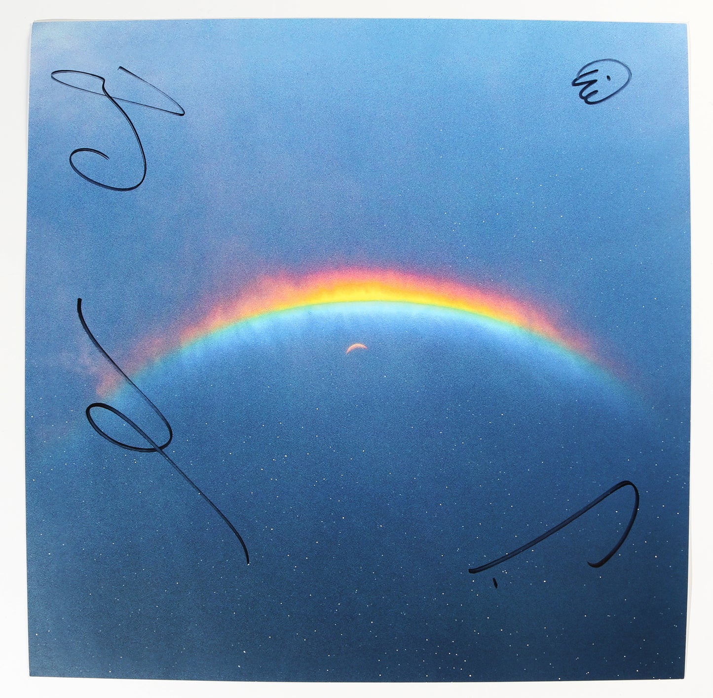
                  
                    Coldplay: Moon Music LP 12" Vinyl Record Insert Signed by Jonny Buckland, Will Champion, Guy Berryman, & Chris Martin
                  
                