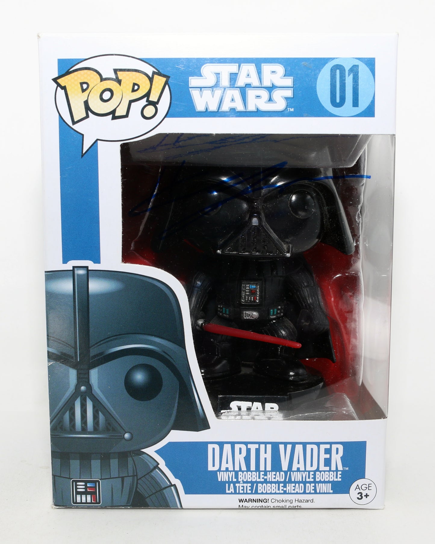 
                  
                    Hayden Christensen as Darth Vader in Star Wars Signed Funko POP! #01
                  
                