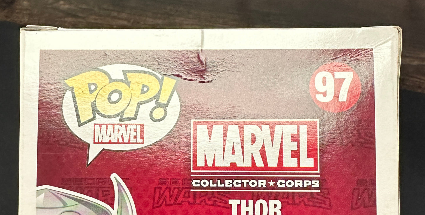 
                  
                    Natalie Portman as Jane Foster / Mighty Thor in Marvel Comics Secret Wars (SWAU) Signed Funko POP! #97
                  
                