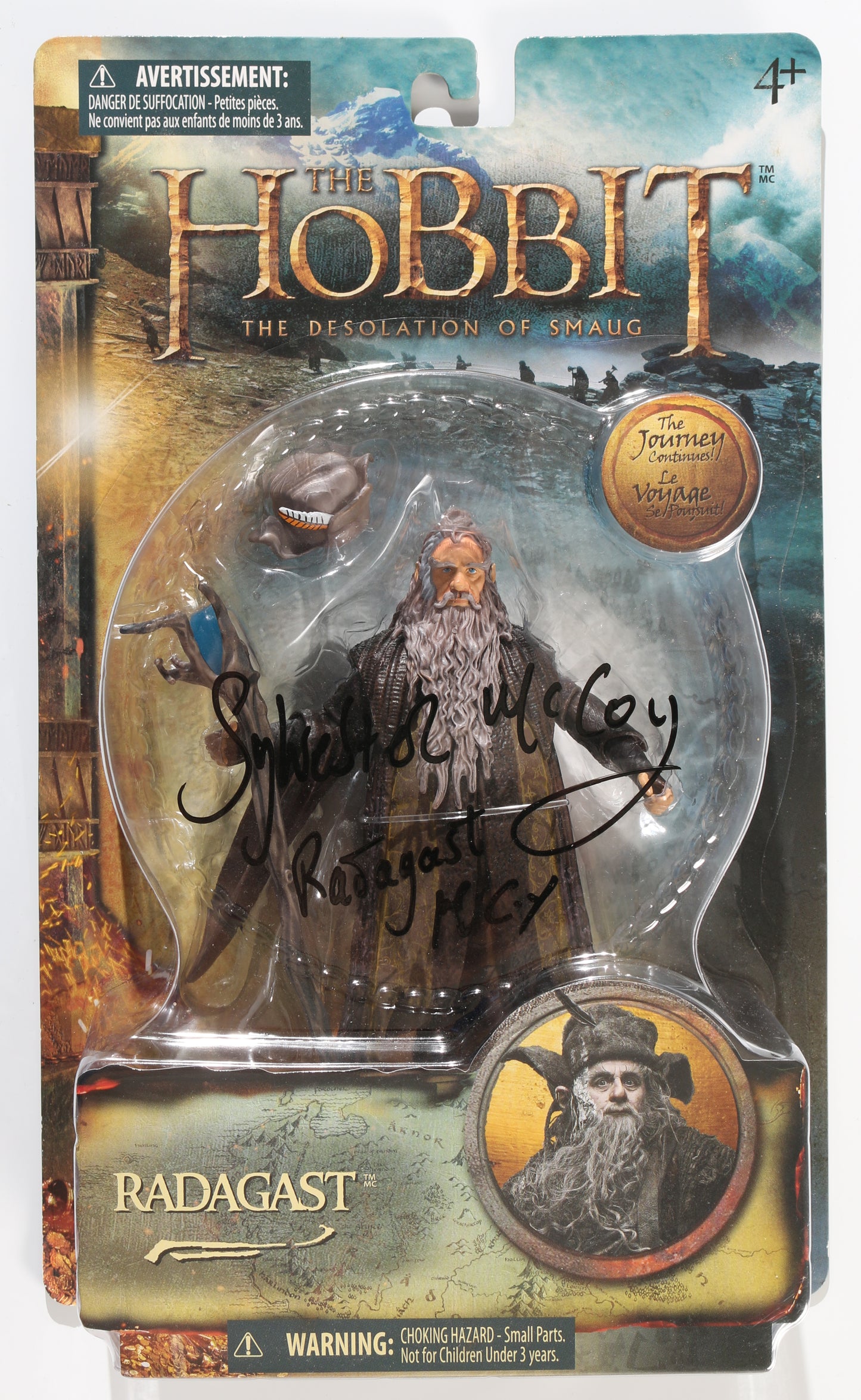 
                  
                    Sylvester McCoy as Radagast in The Hobbit: The Desolation of Smaug (The Bridge Direct) Signed Action Figure
                  
                