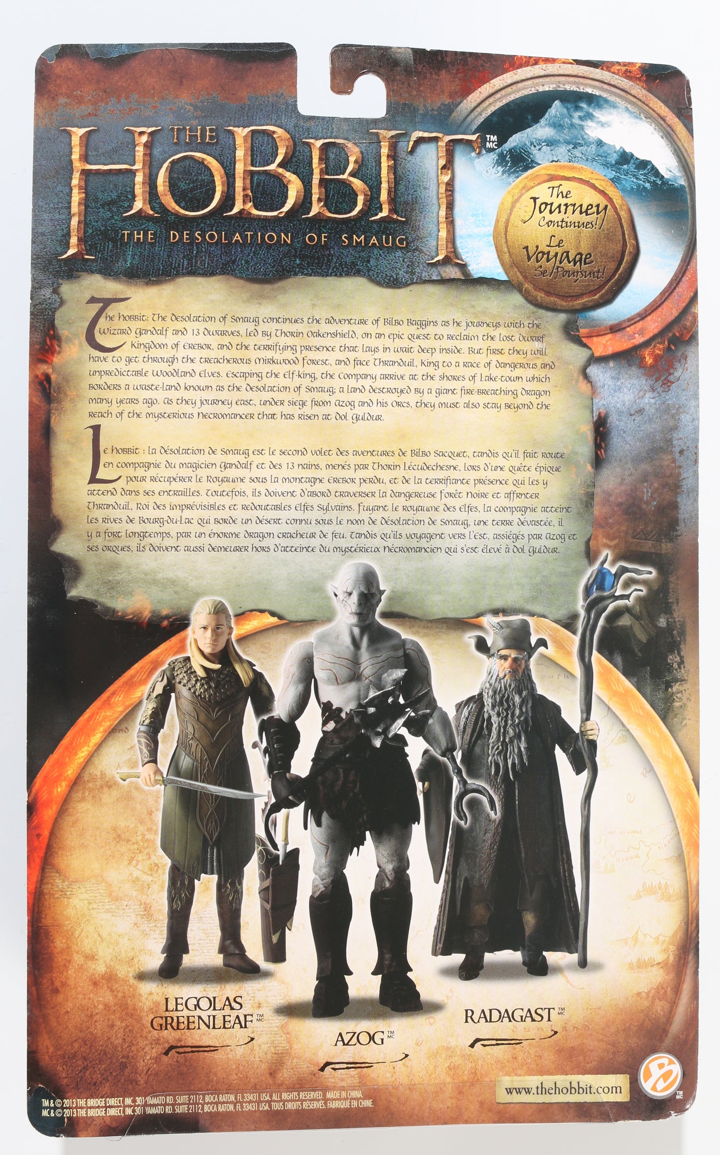 
                  
                    Sylvester McCoy as Radagast in The Hobbit: The Desolation of Smaug (The Bridge Direct) Signed Action Figure
                  
                